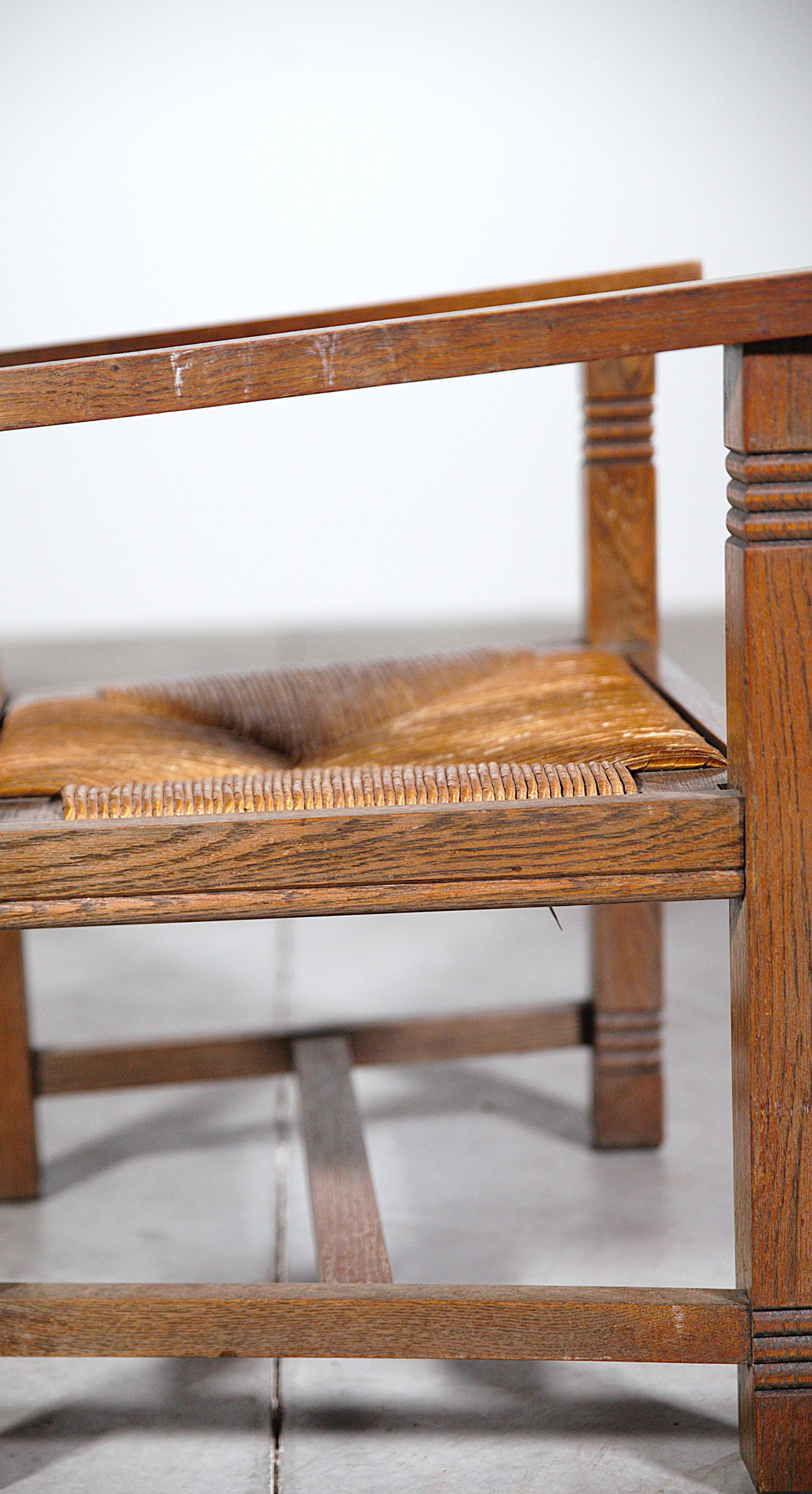 A Pair of Celtic Armchairs by 