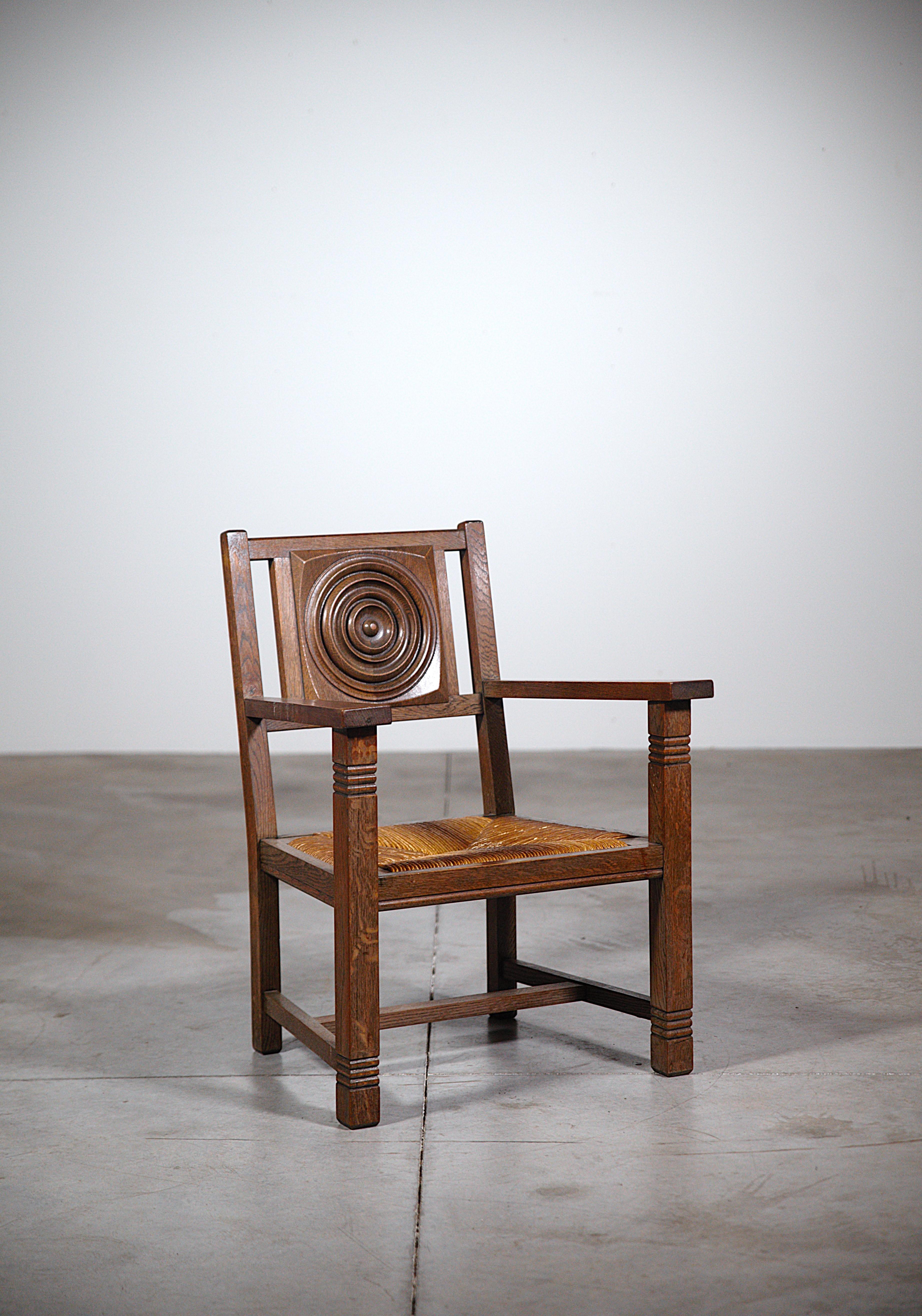 A Pair of Celtic Armchairs by 