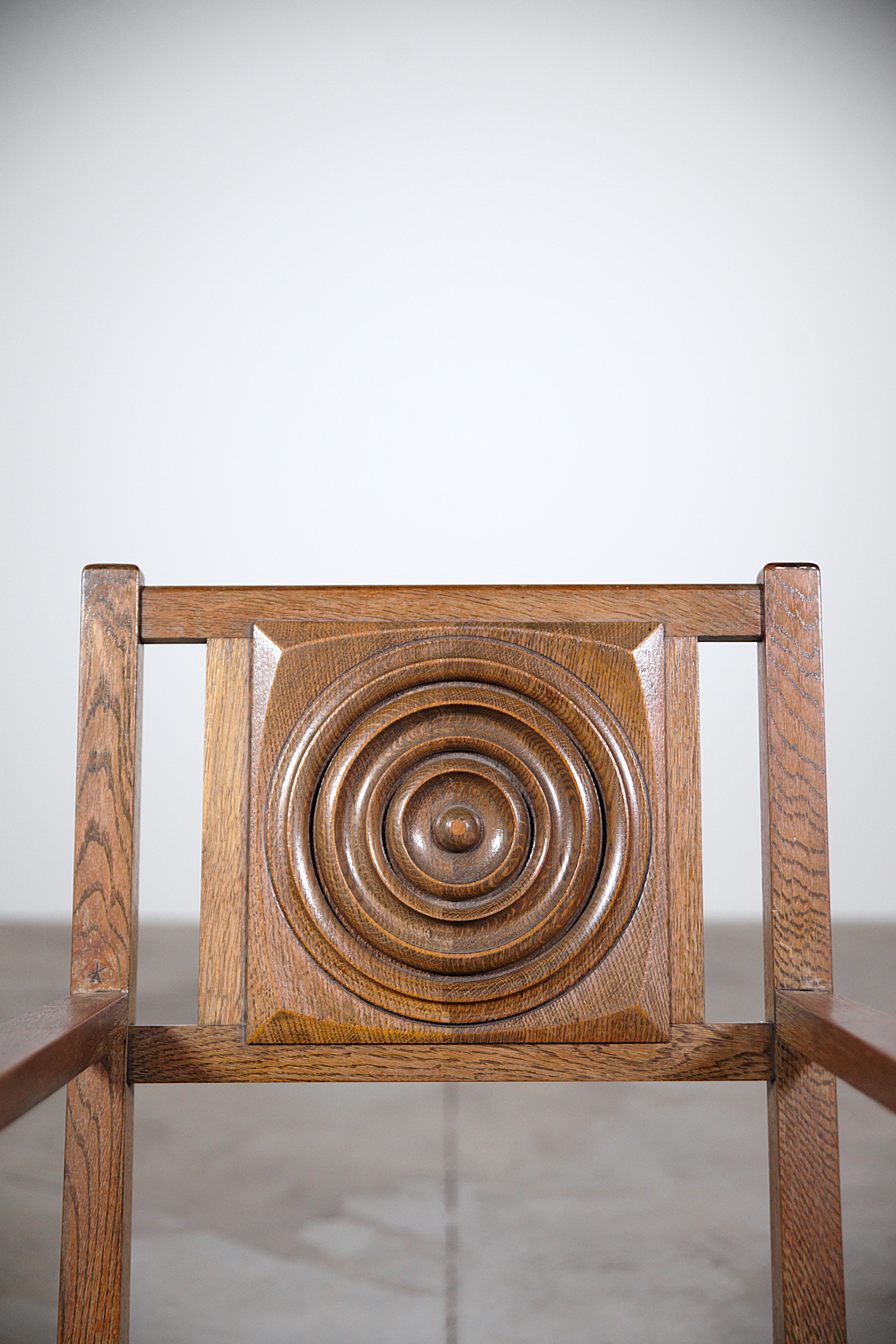 A Pair of Celtic Armchairs by 