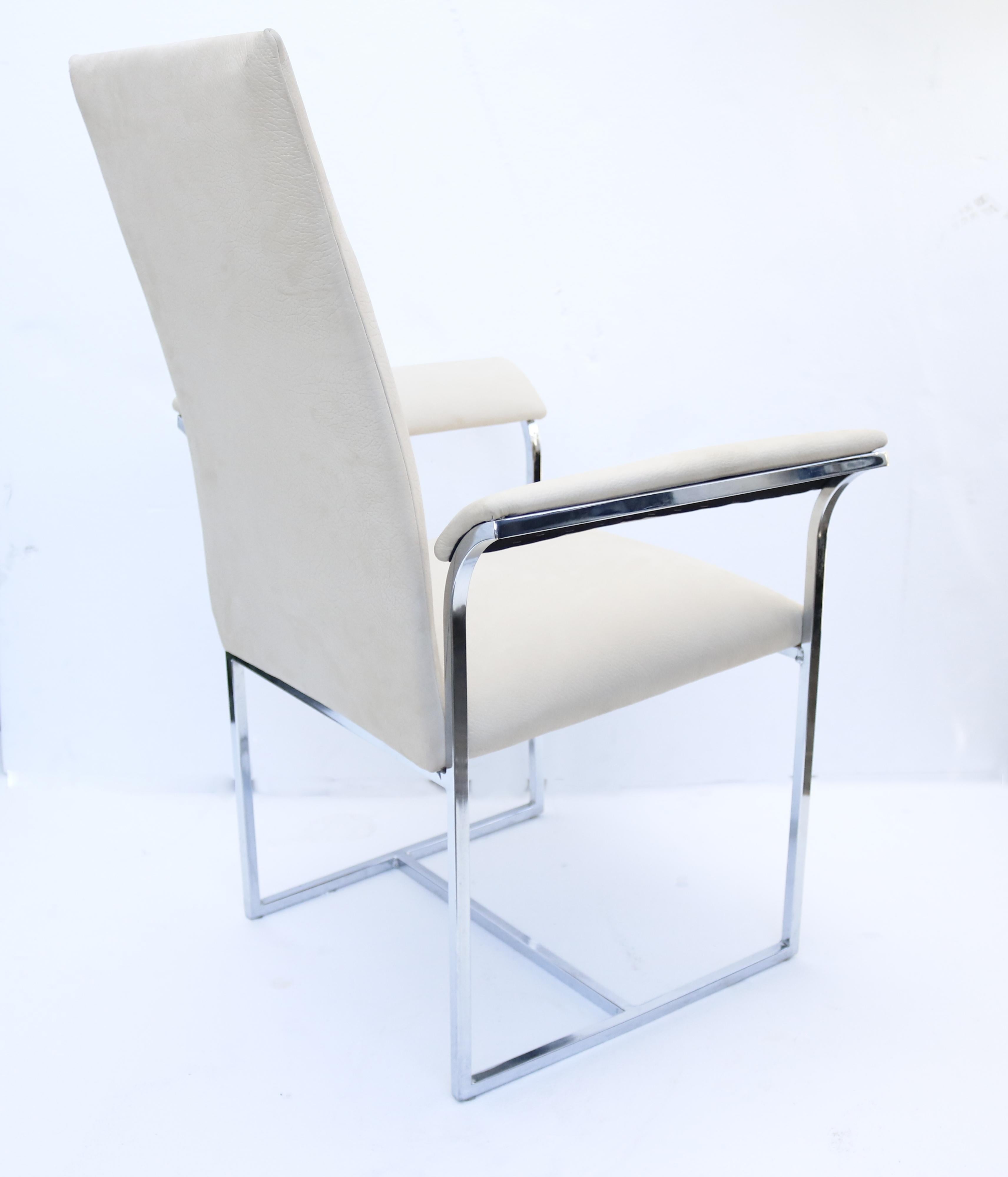 American A Pair of Chairs by Milo Baughman for Thayer Coggin