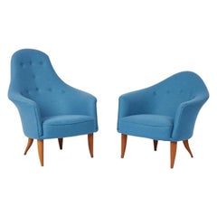 Pair of Chairs Designed by Kerstin Horlin-Holmquist "Adam & Little Adam"