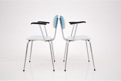 Paire de chaises avec accoudoirs, Pologne, années 1970