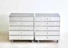 A pair of chests of drawers. Germany 1980s.