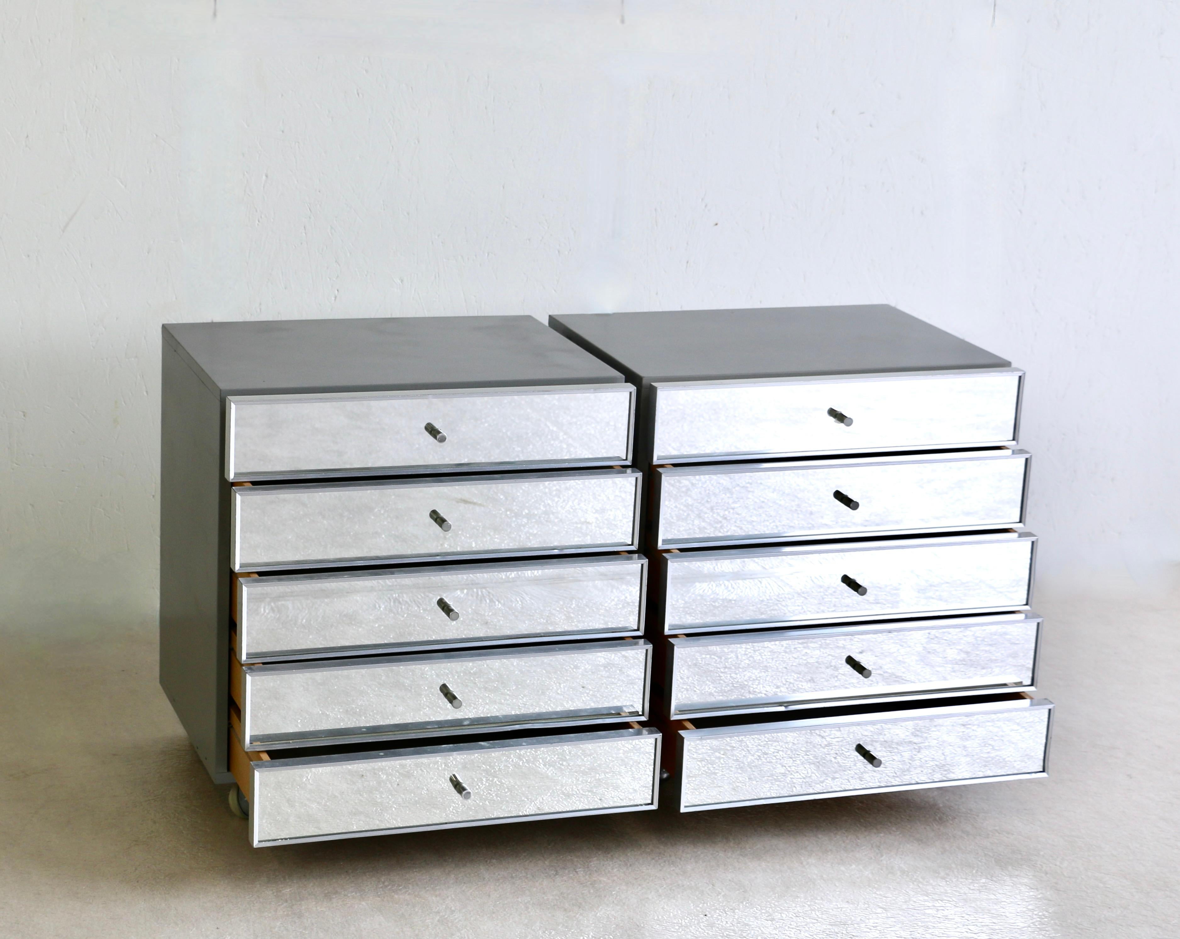 Late 20th Century A pair of chests of drawers. Germany 1980s. For Sale