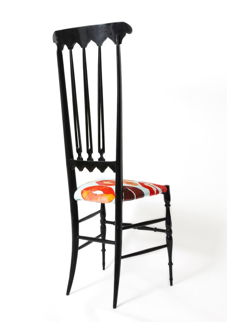 Pair of Chiavari Chairs Model Spada In Good Condition For Sale In LOS ANGELES, CA