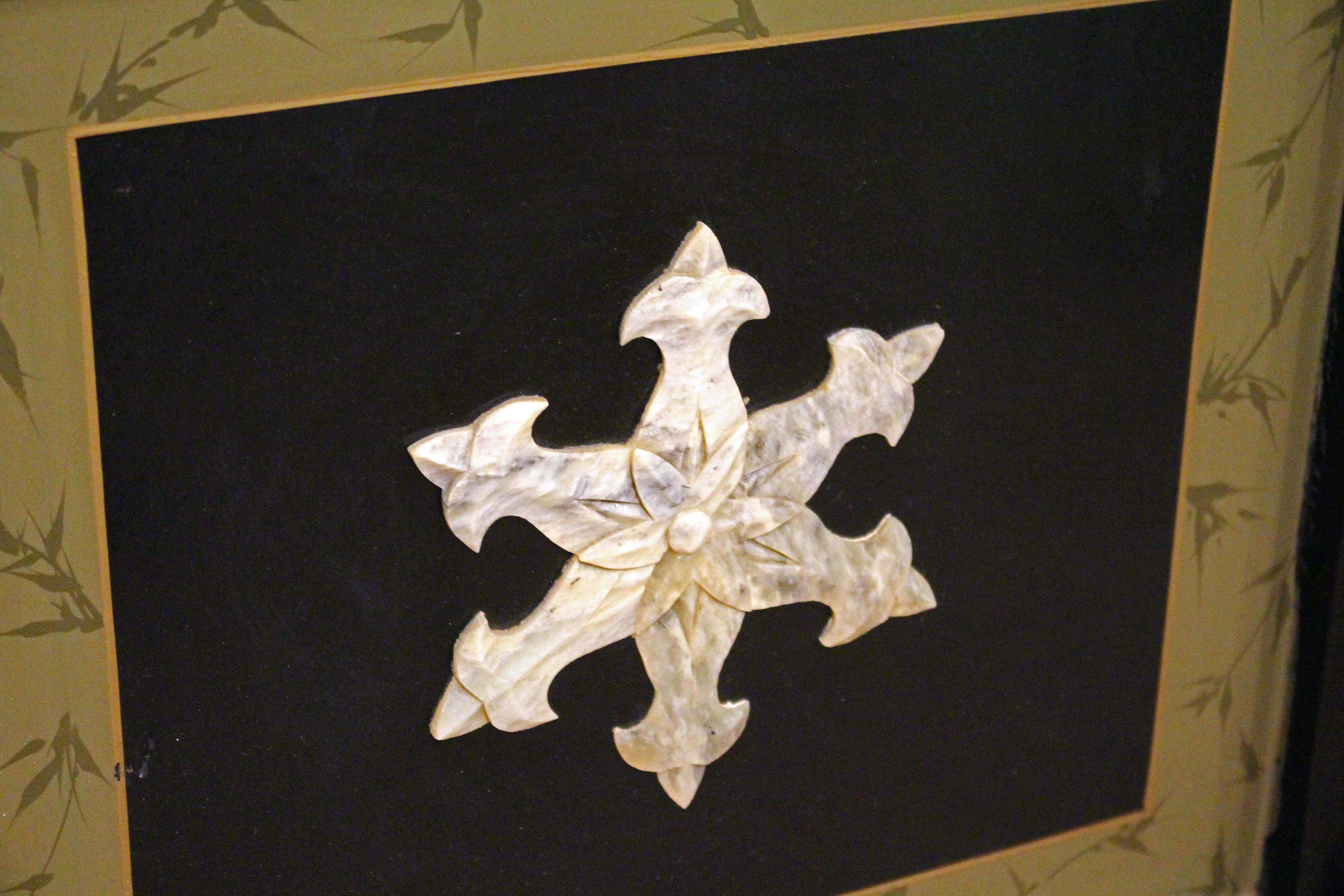 A Pair of Chinese Carved Stone Panels 2