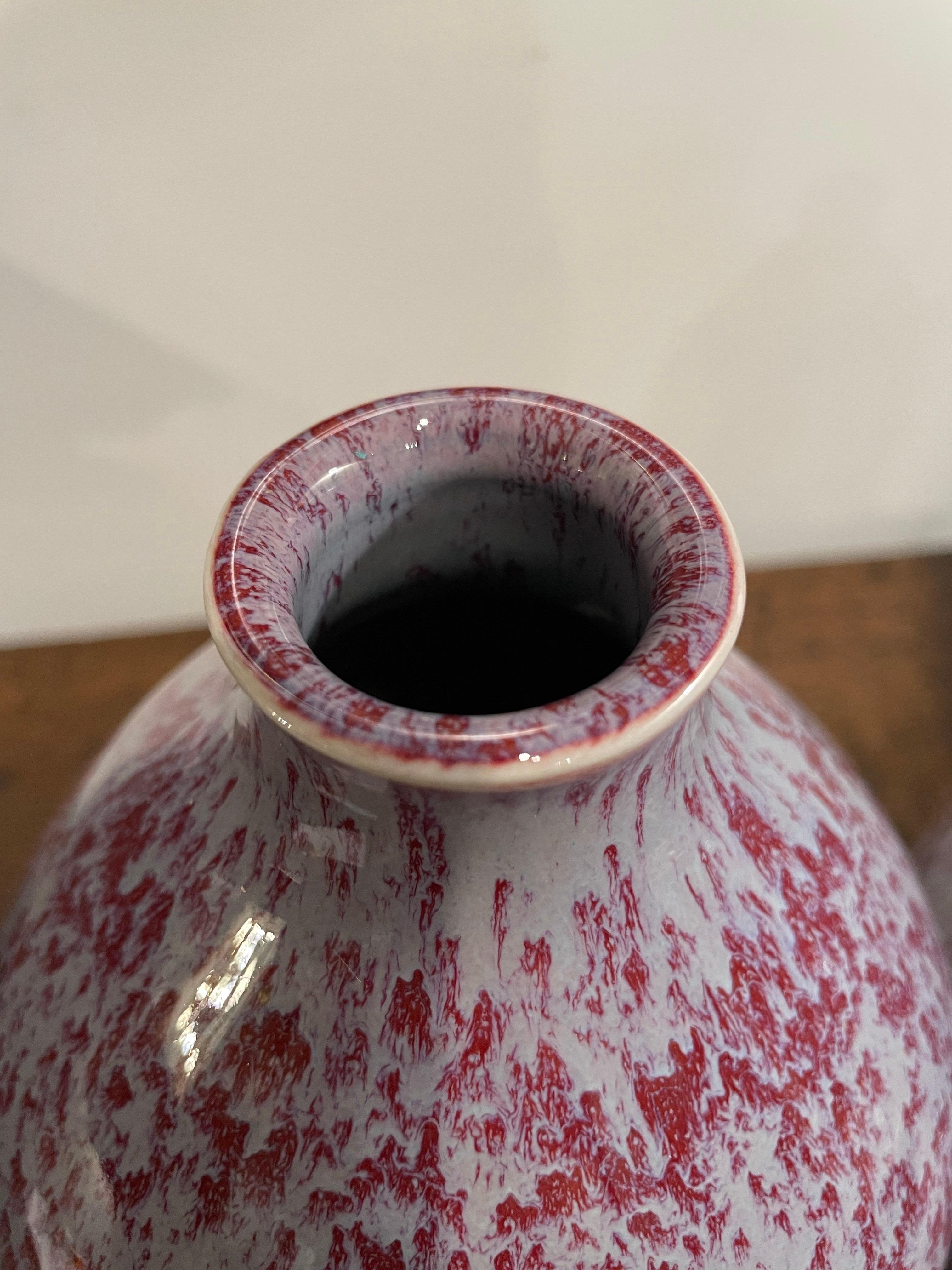 Qing Paire de vases chinois à double bougie, fin du 20e siècle en vente