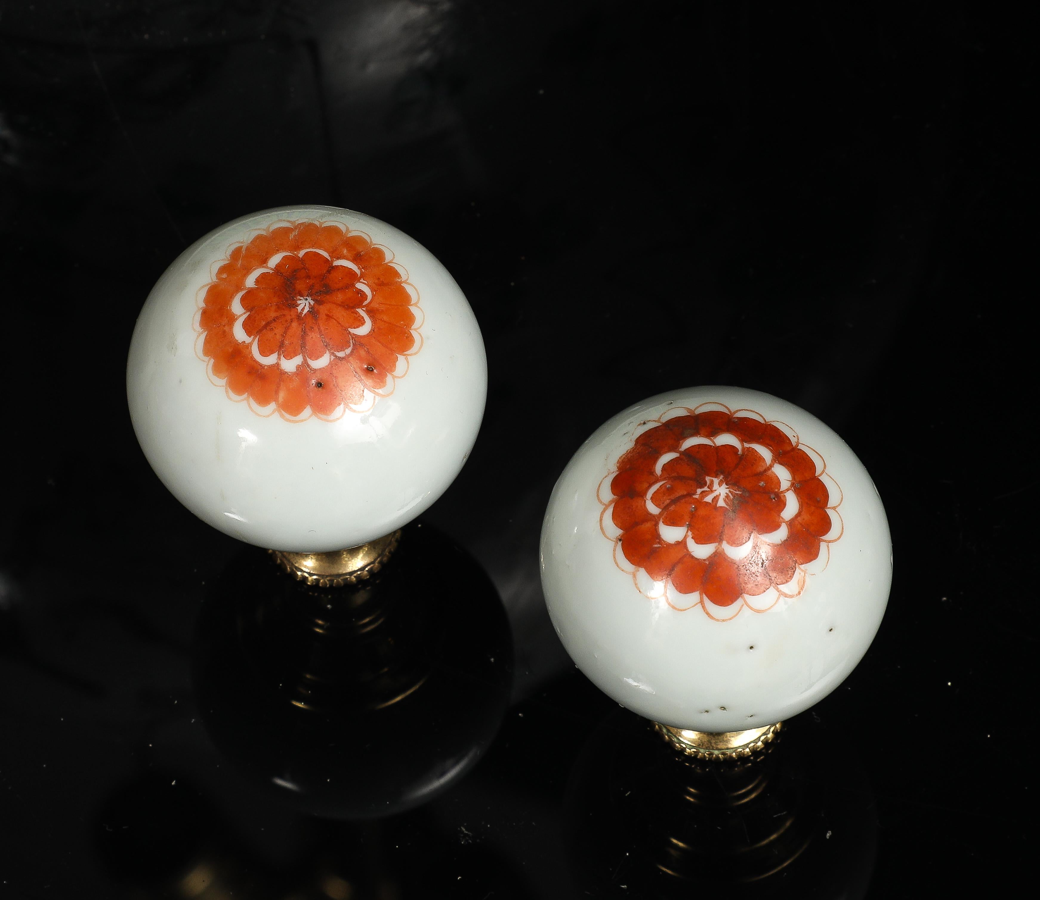 A Pair of Chinese Famille Verte Porcelain Covered Ginger Jars Mounted as Lamps For Sale 14