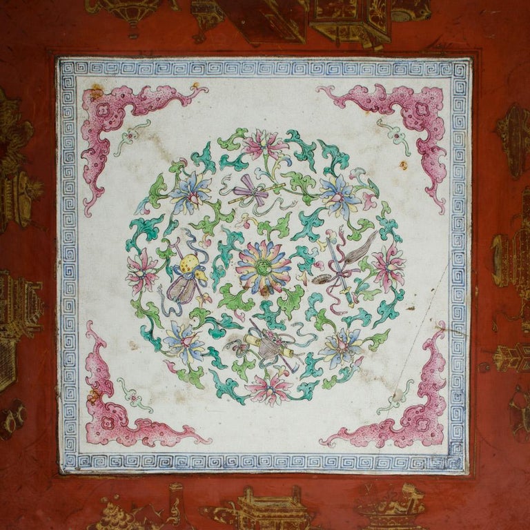 Pair of Chinese Hardwood Tall Side Tables circa 1900 For Sale at 1stDibs