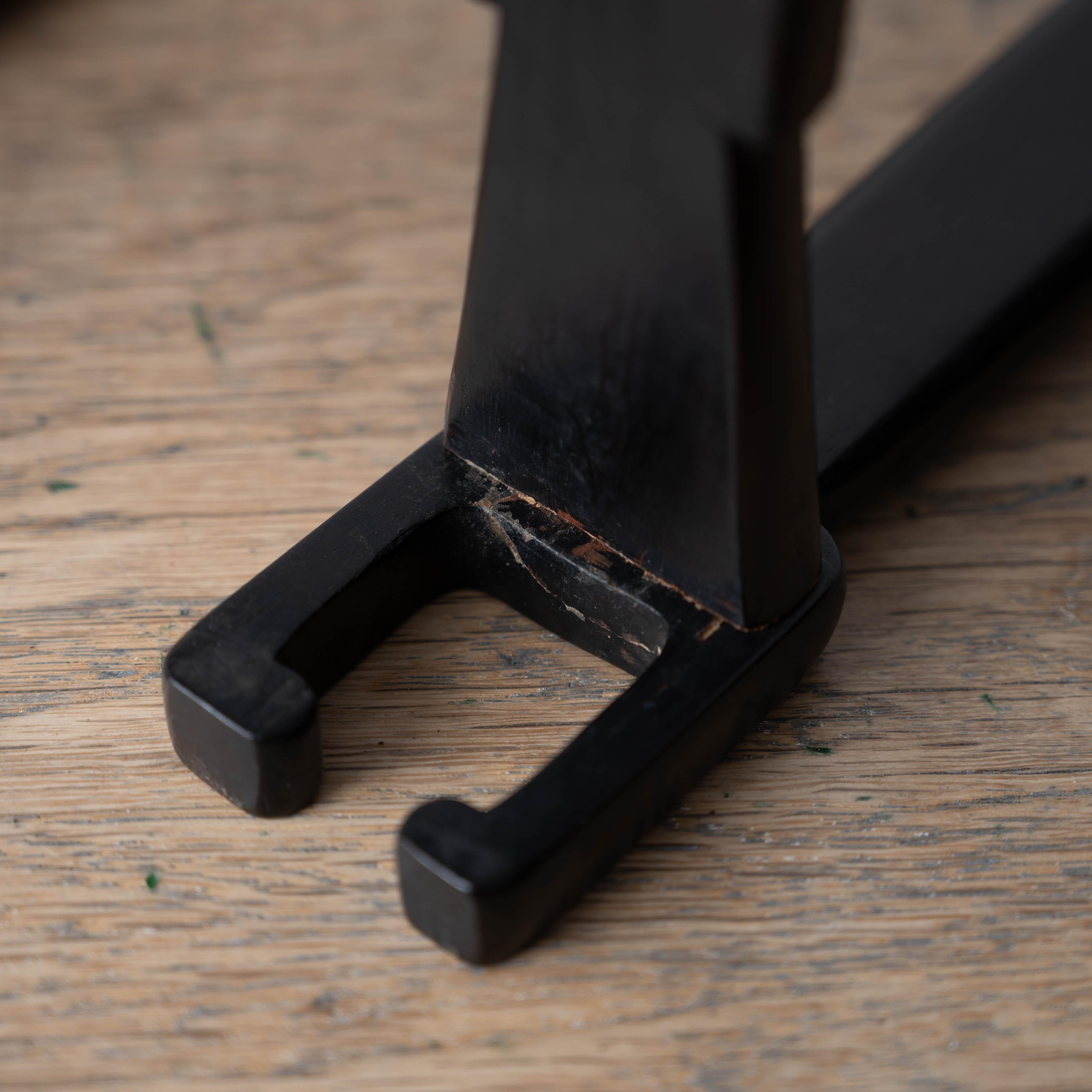 Pareja de percheros chinos Zitan, Siglo XIX en venta 9