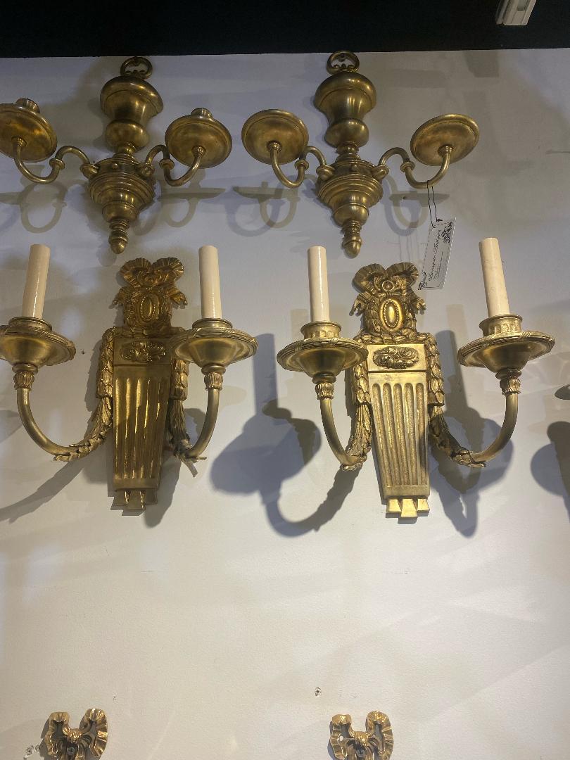 Apliques de estilo neoclásico Caldwell de 1920 Estadounidense en venta