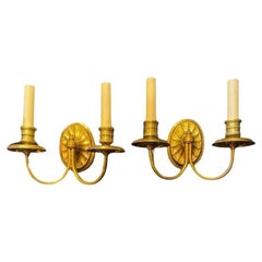1920's Caldwell Small Double Lights Sconces