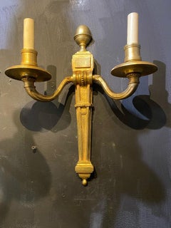 1920's Caldwell 2 Lights Bronze Sconces