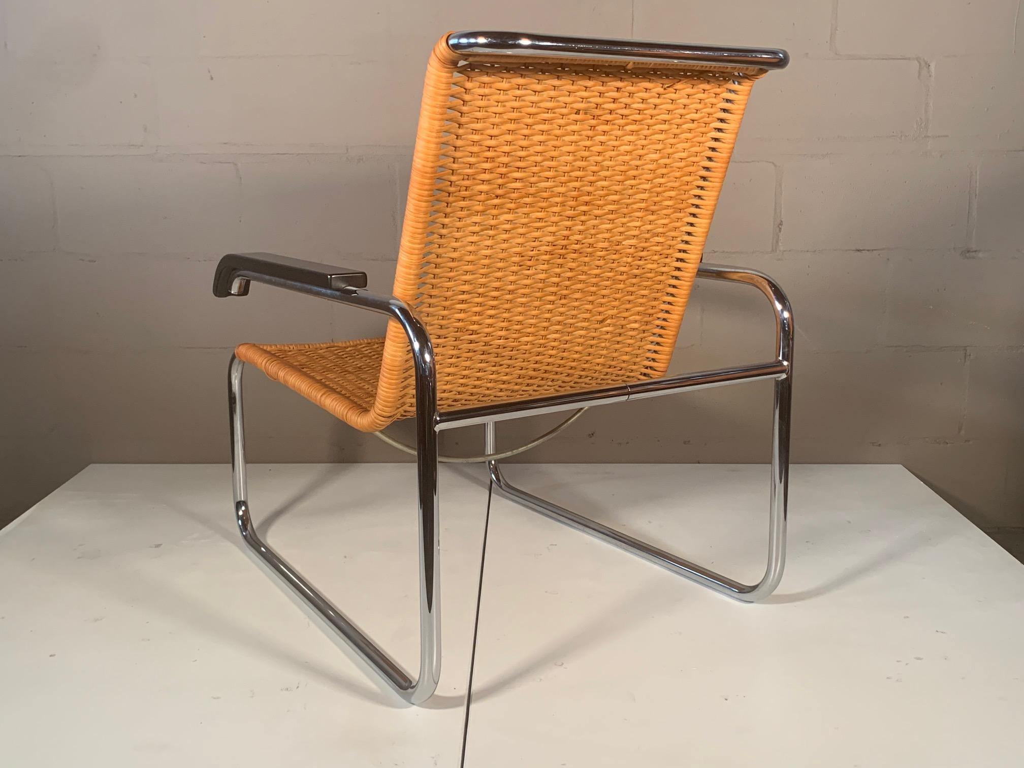 Pair of Classic Marcel Breuer B35 Chairs ICF 1