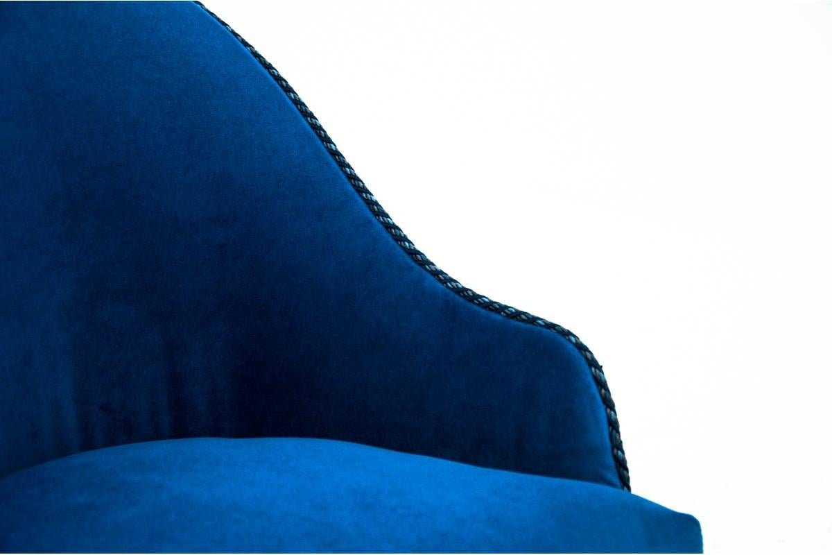A pair of club armchairs, Poland, 1960s For Sale 2