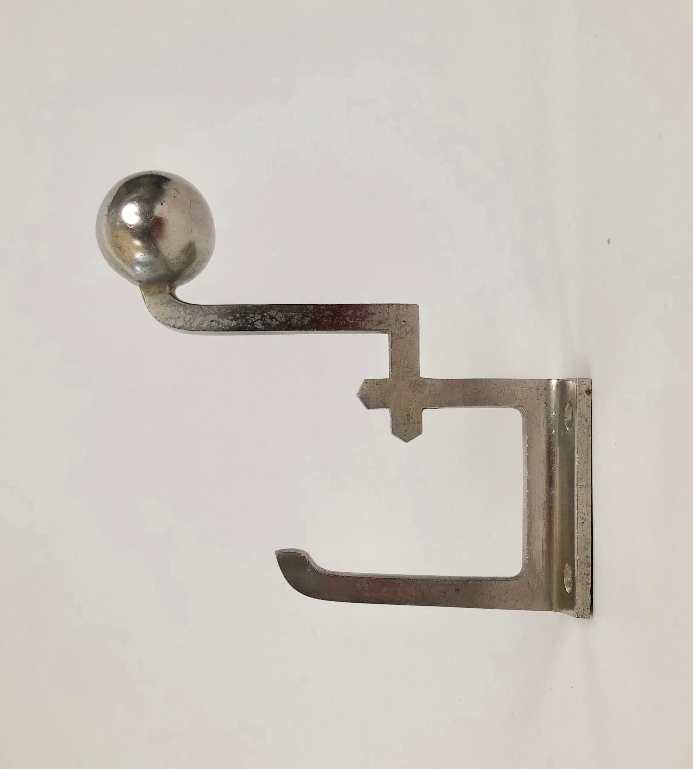 Austrian A Pair of Coat Hooks from the period of Viennese Modernism , 1910, Austria For Sale