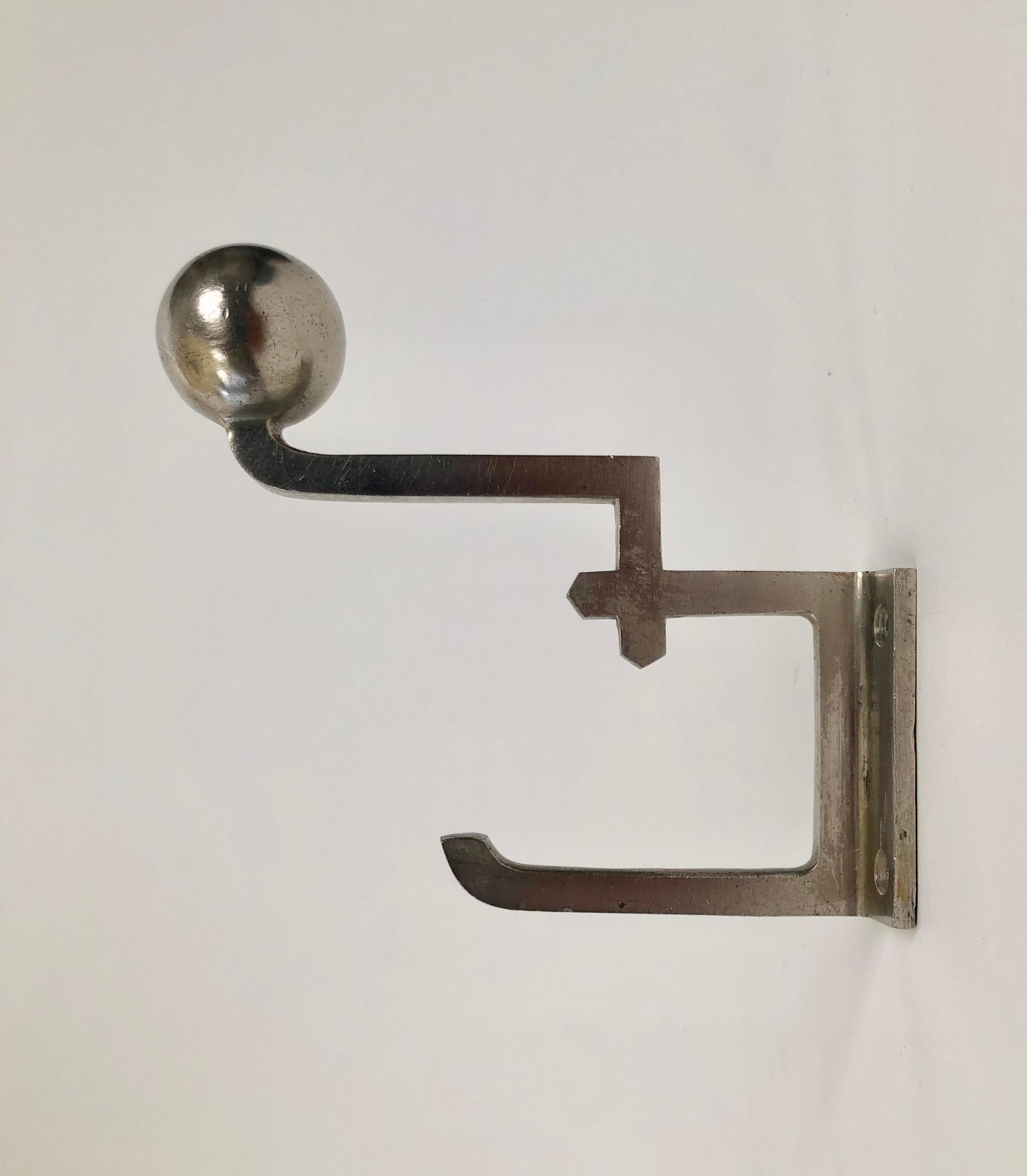 20th Century A Pair of Coat Hooks from the period of Viennese Modernism , 1910, Austria For Sale