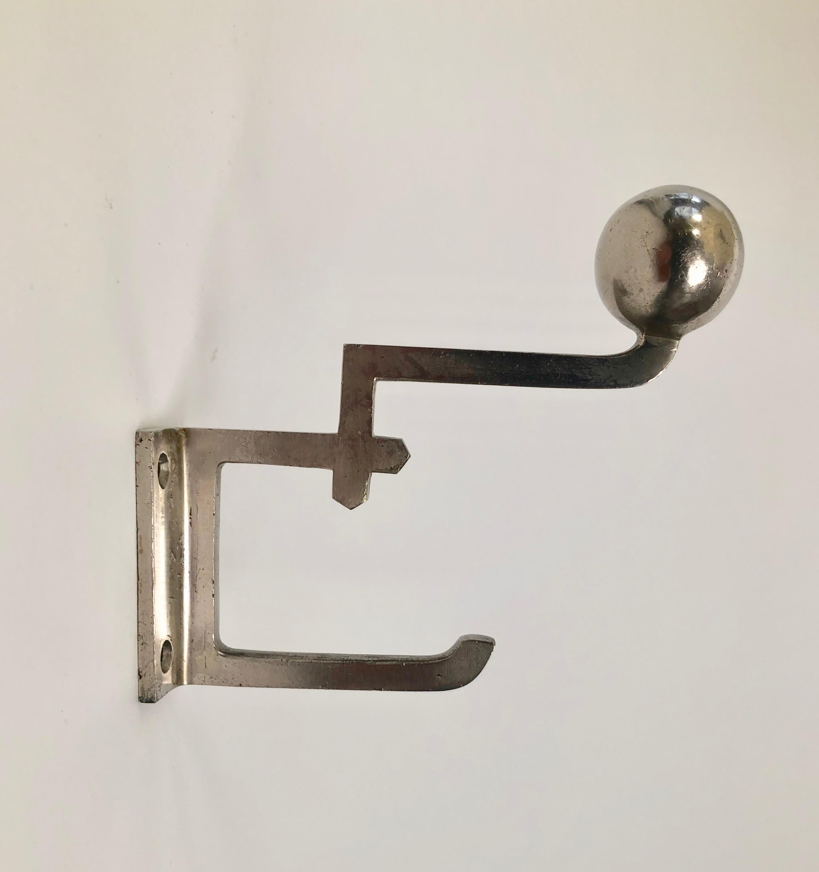 A Pair of Coat Hooks from the period of Viennese Modernism , 1910, Austria For Sale 1