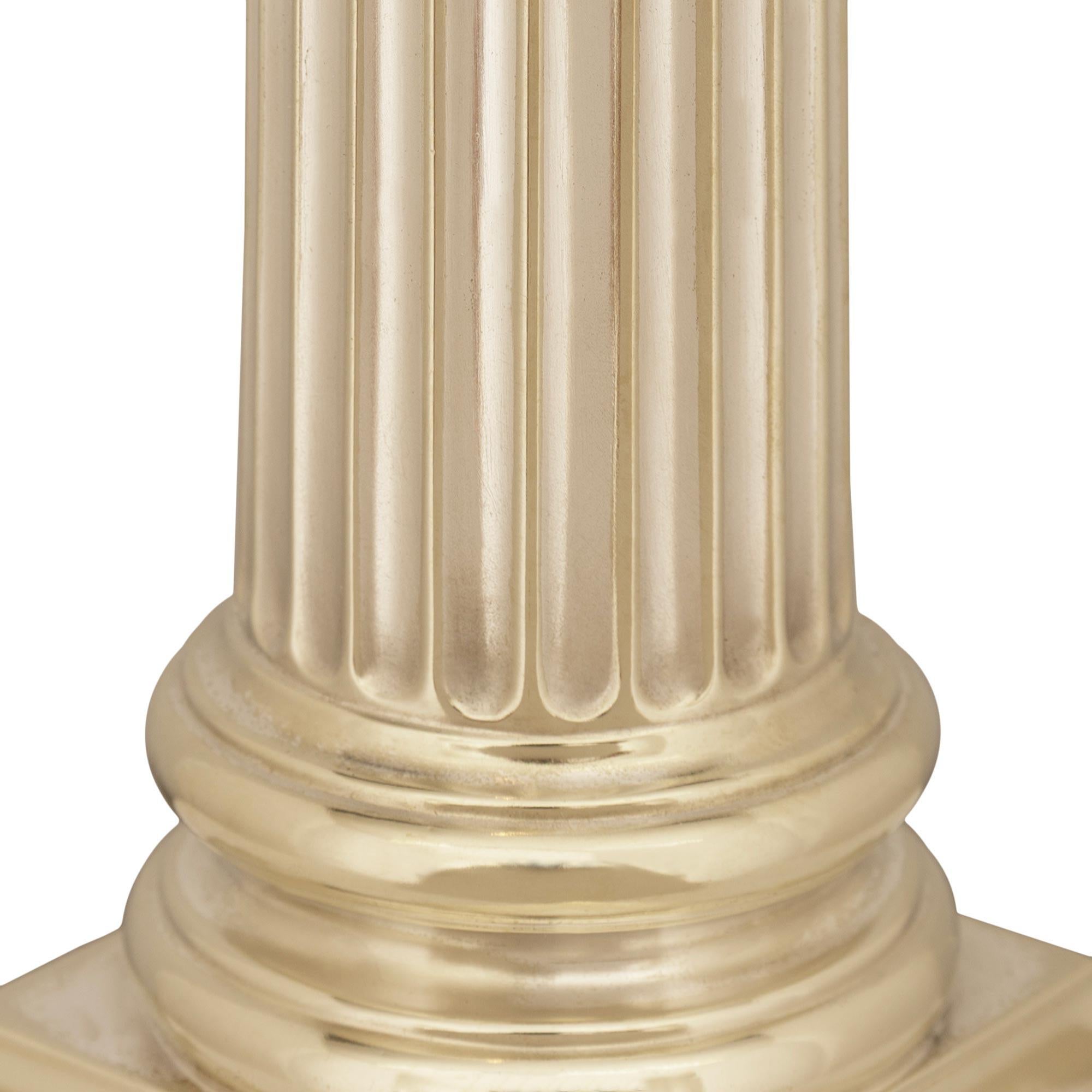 A pair of Continental 19th century Neo-Classical st. Silvered Bronze lamps In Good Condition For Sale In West Palm Beach, FL