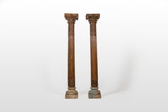 A Pair of Corinthian-Inspired Columns