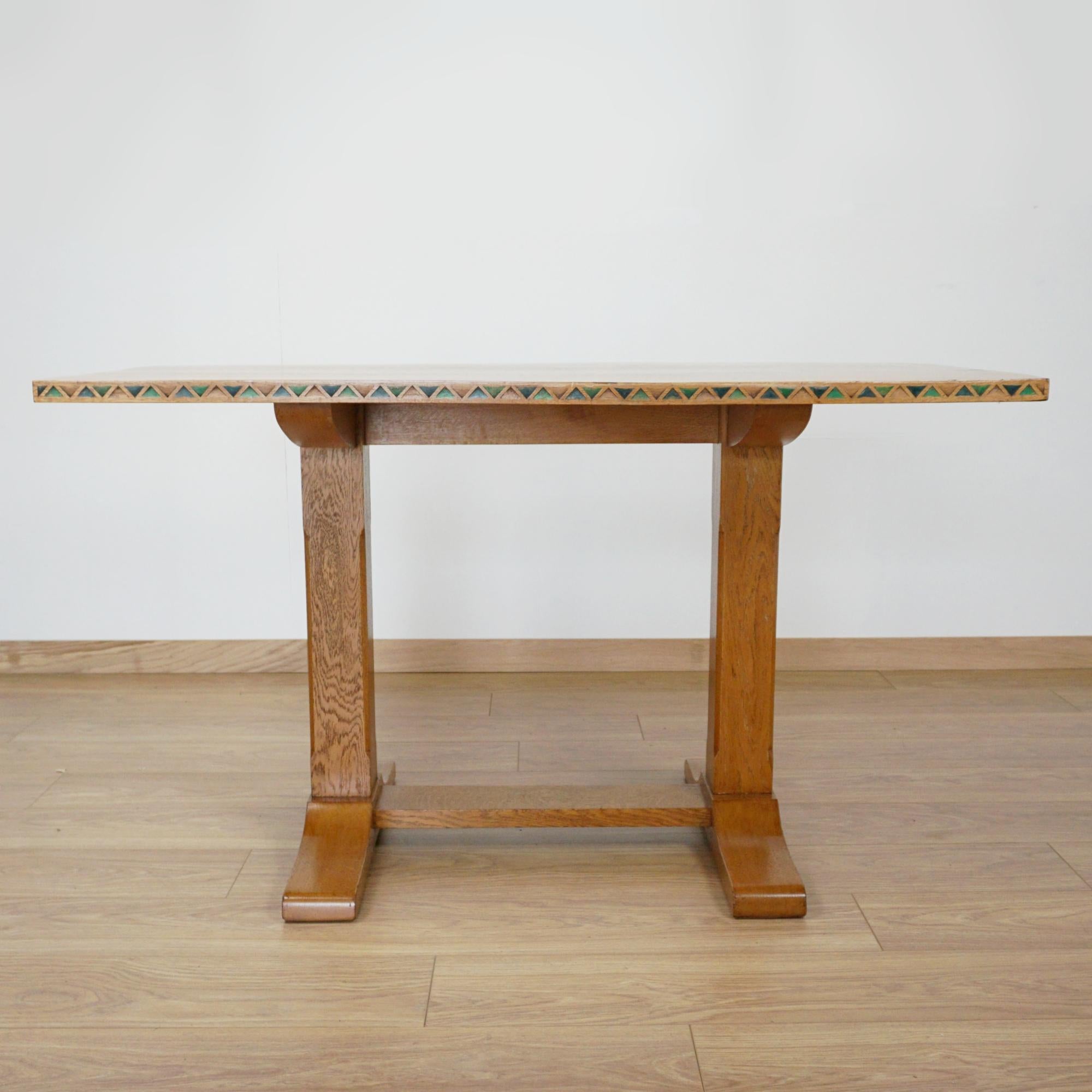 Pareja de mesas de refectorio estilo Cotswolds Arts & Crafts de Heal's of London en venta 3