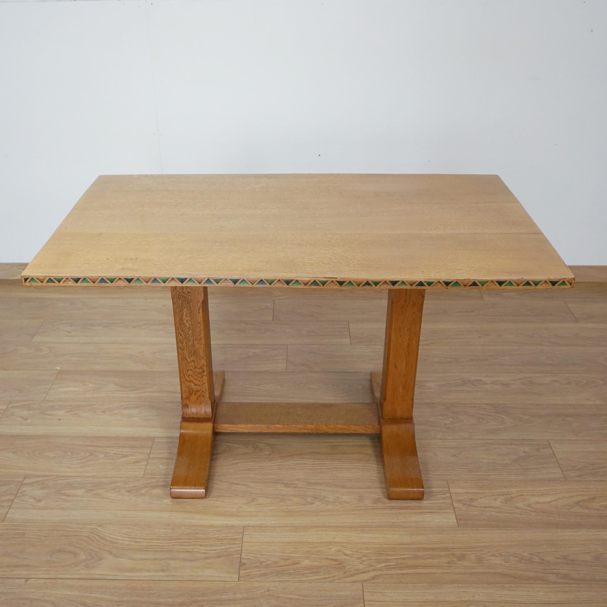 Pareja de mesas de refectorio estilo Cotswolds Arts & Crafts de Heal's of London en venta 1