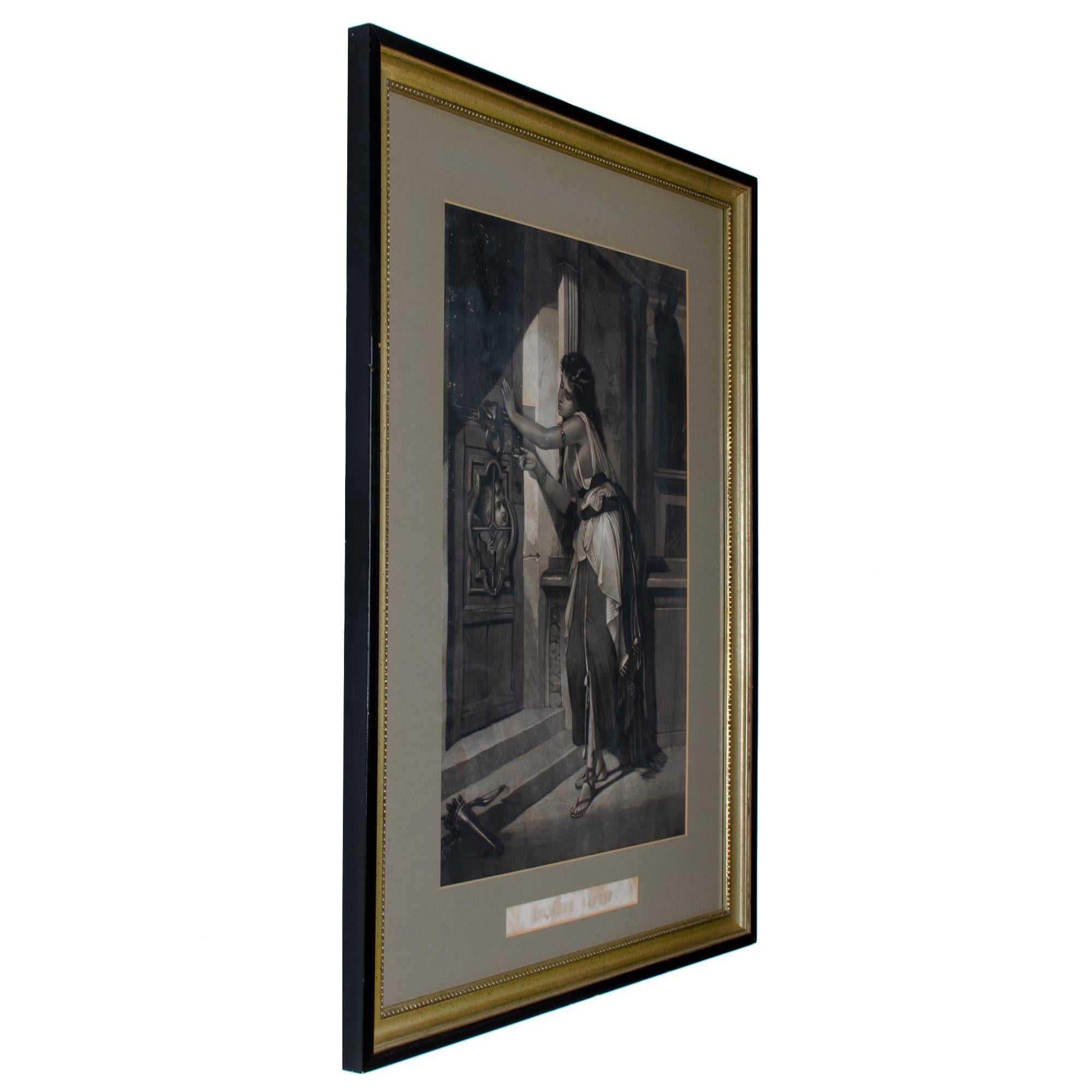 Ein Paar neoklassizistische Cottin-Stiche nach Brochart nach Brochart, um 1874 (Spätes 19. Jahrhundert) im Angebot