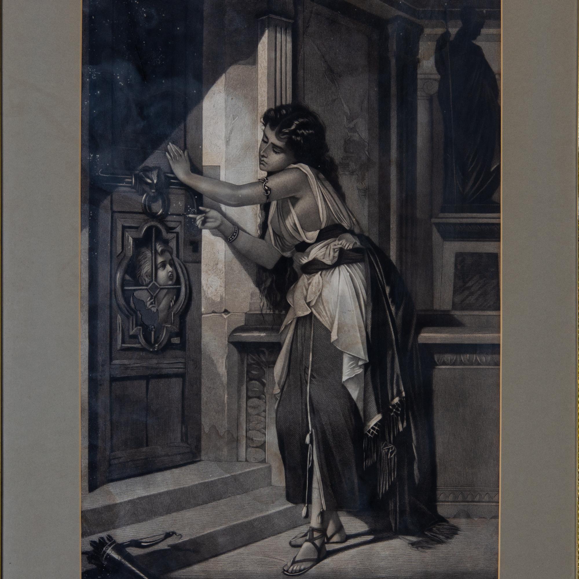 Ein Paar neoklassizistische Cottin-Stiche nach Brochart nach Brochart, um 1874 im Angebot 2