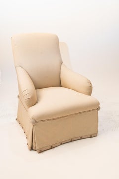 A Pair of Custom-Made Upholstered Armchairs