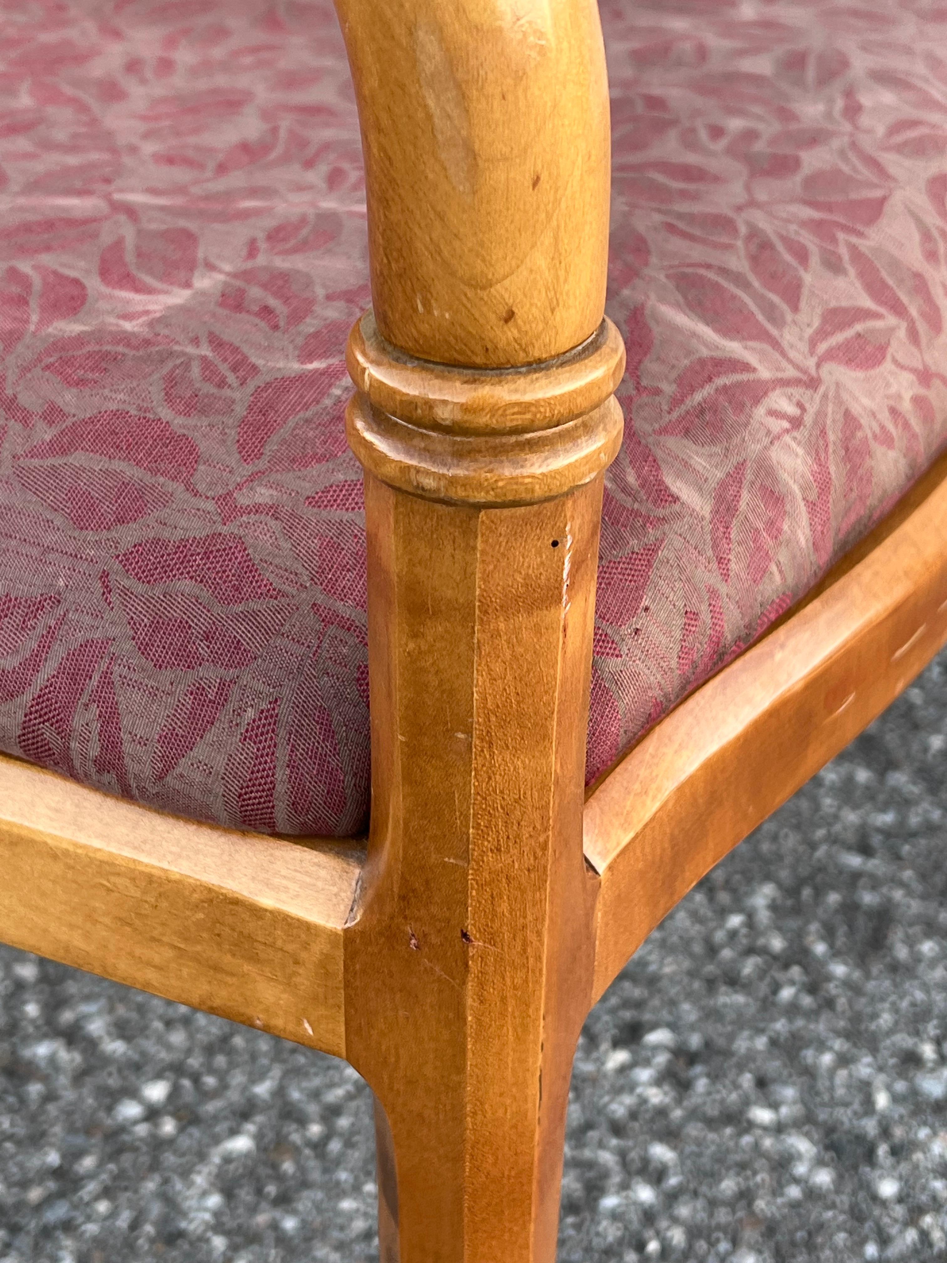 A Pair Of Custom Maple Benches By Paoli ca' 1980's For Sale 8