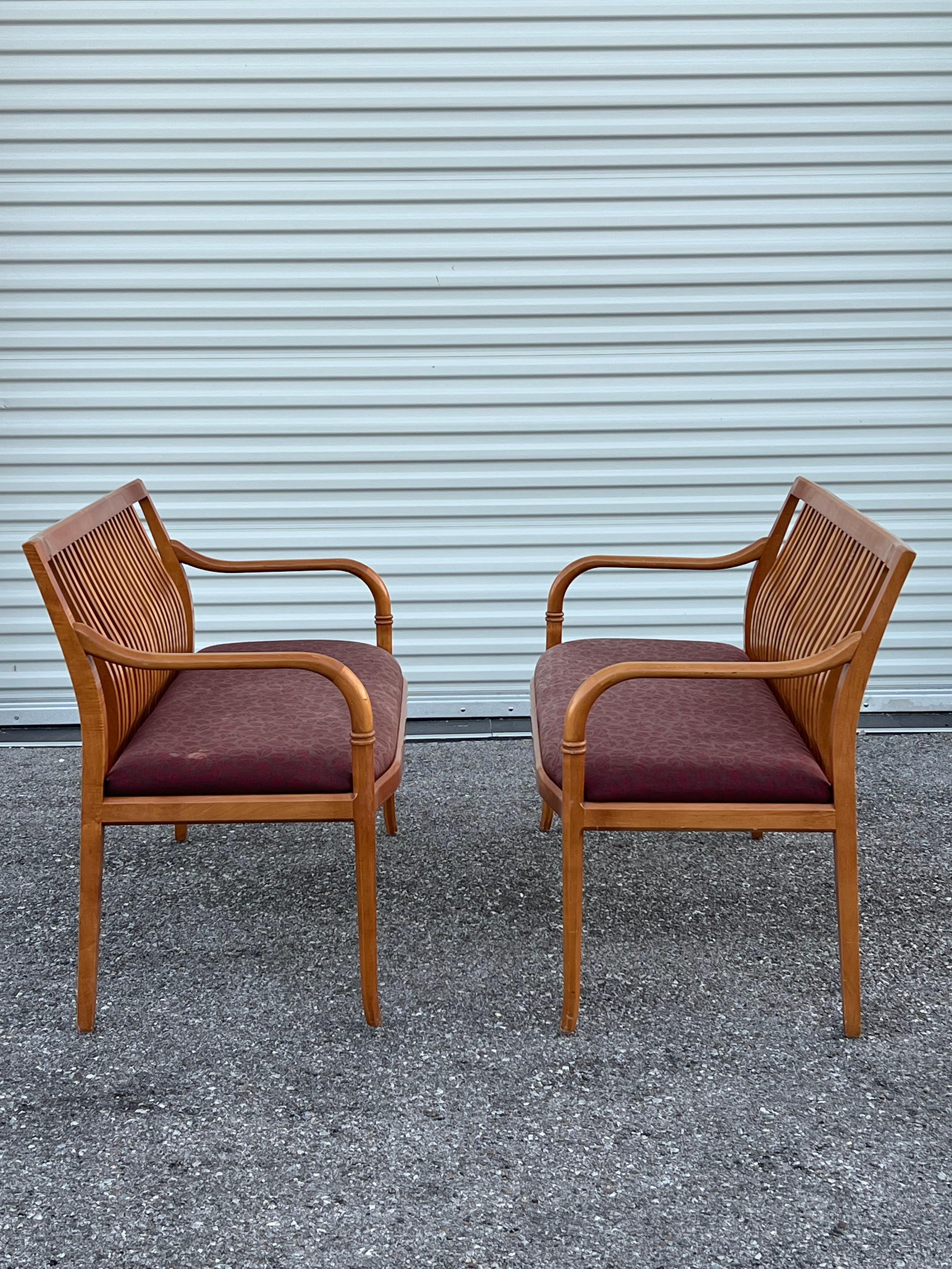A Pair Of Custom Maple Benches By Paoli ca' 1980's For Sale 13