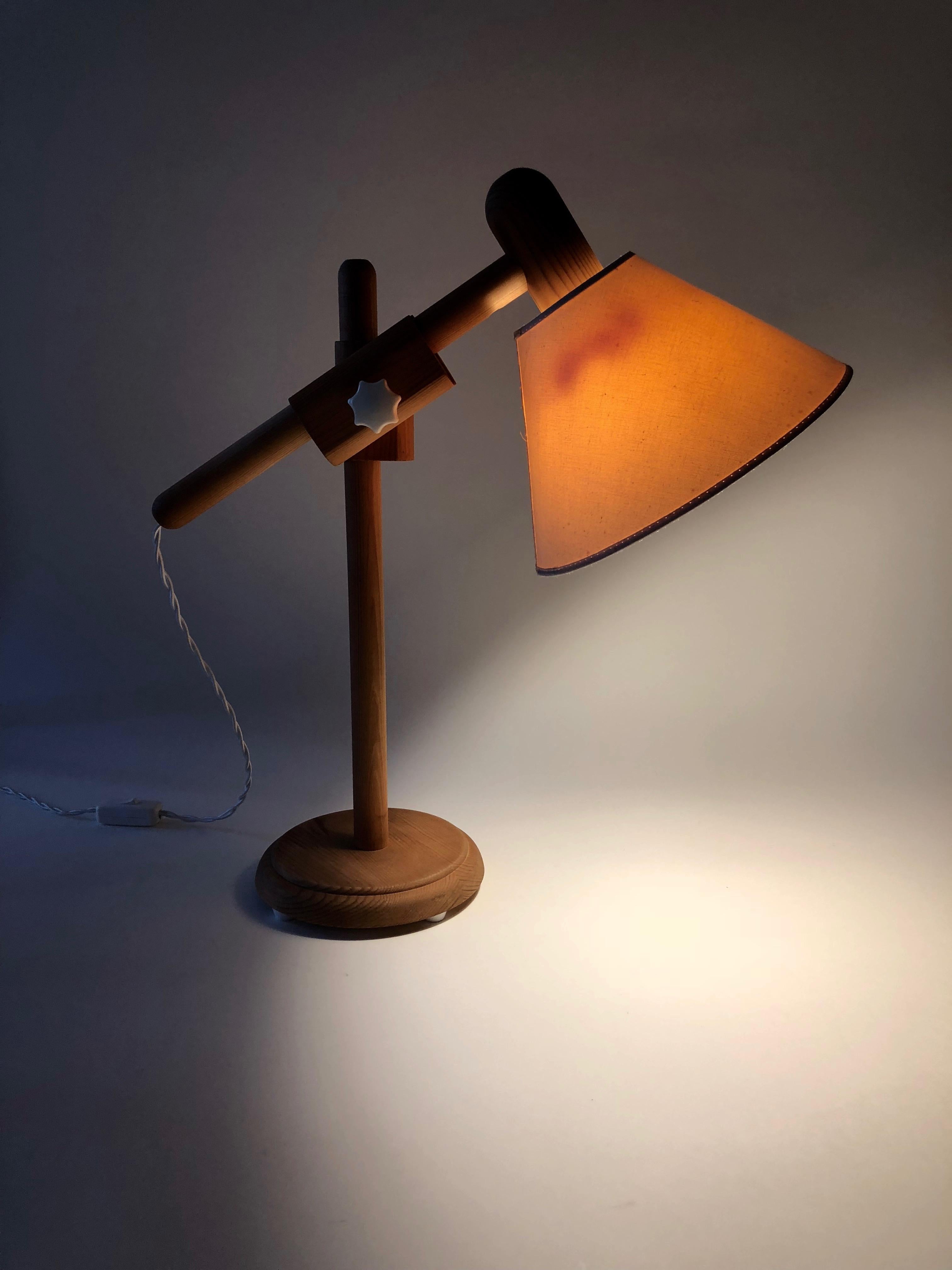 Pair of Danish 1960s, Table Lamps from +LYS 5