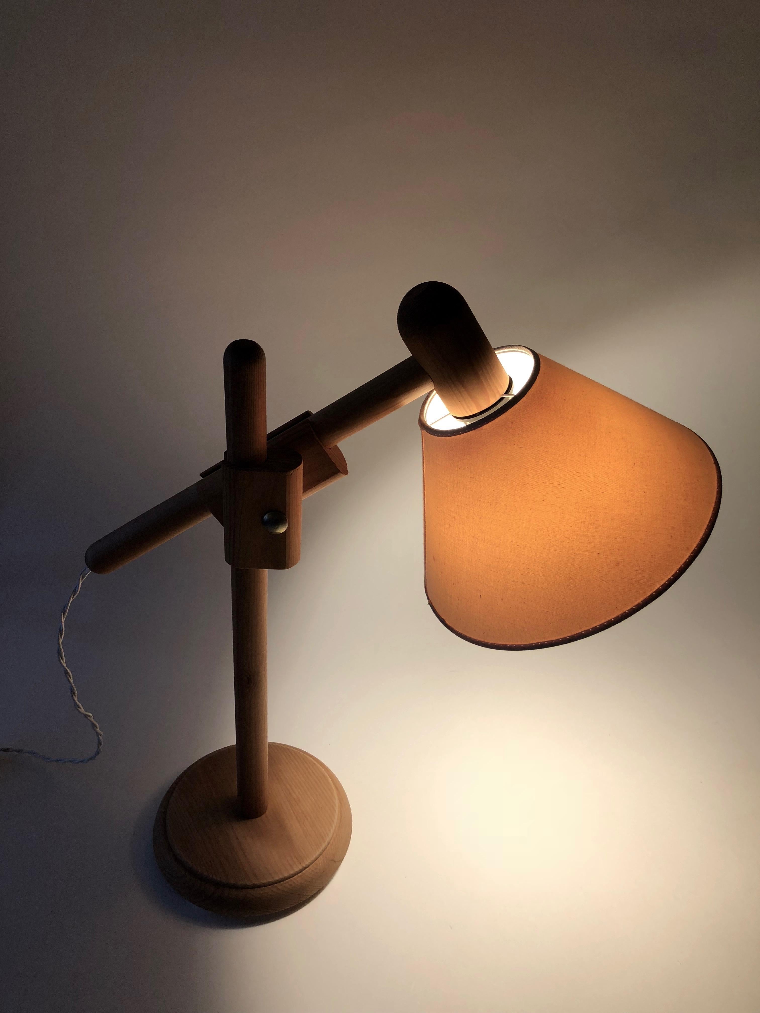 Pair of Danish 1960s, Table Lamps from +LYS 7