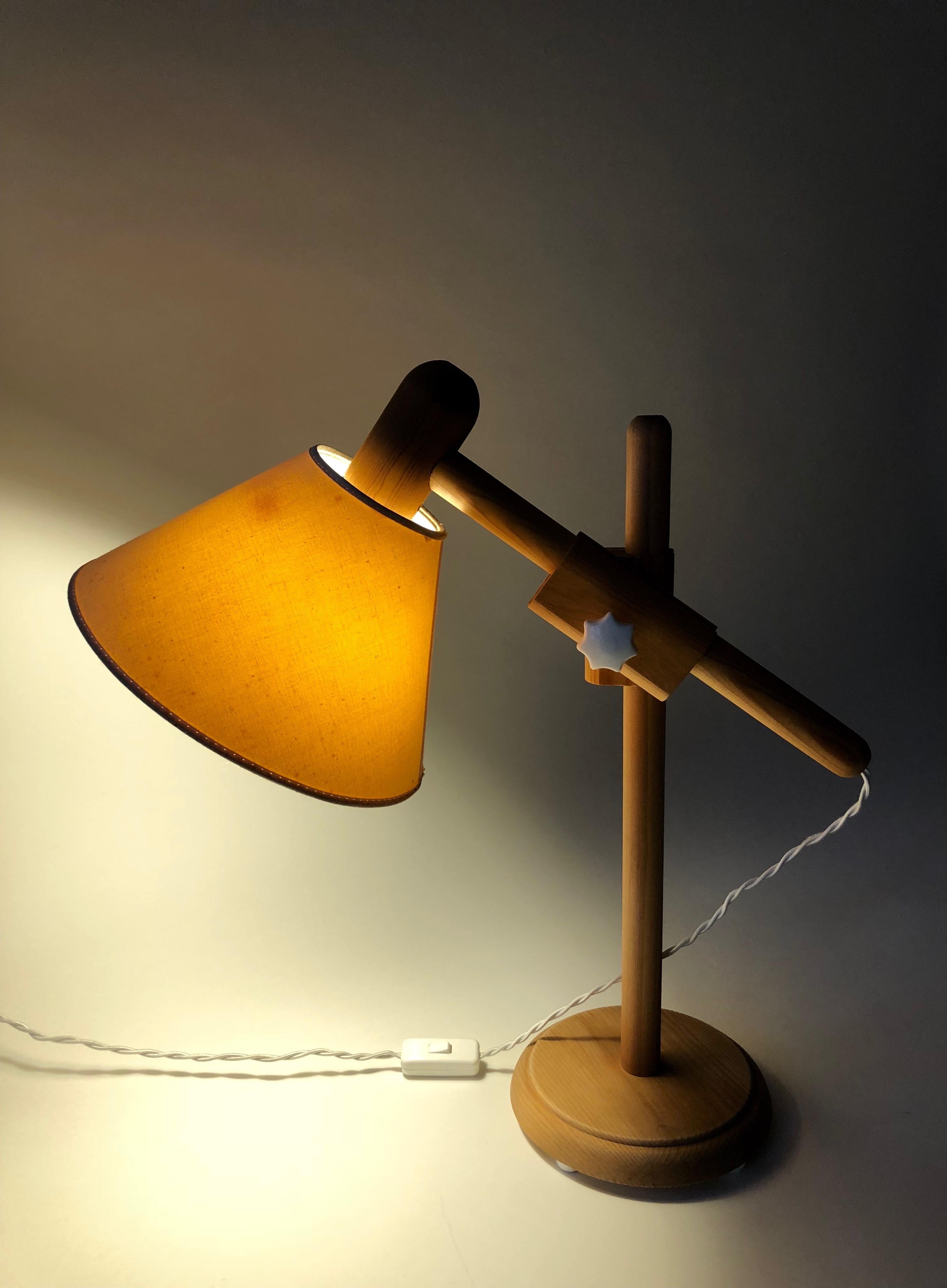 Pair of Danish 1960s, Table Lamps from +LYS 8