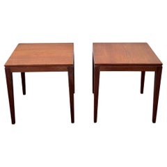 A Pair of Danish Mid Century Side Tables