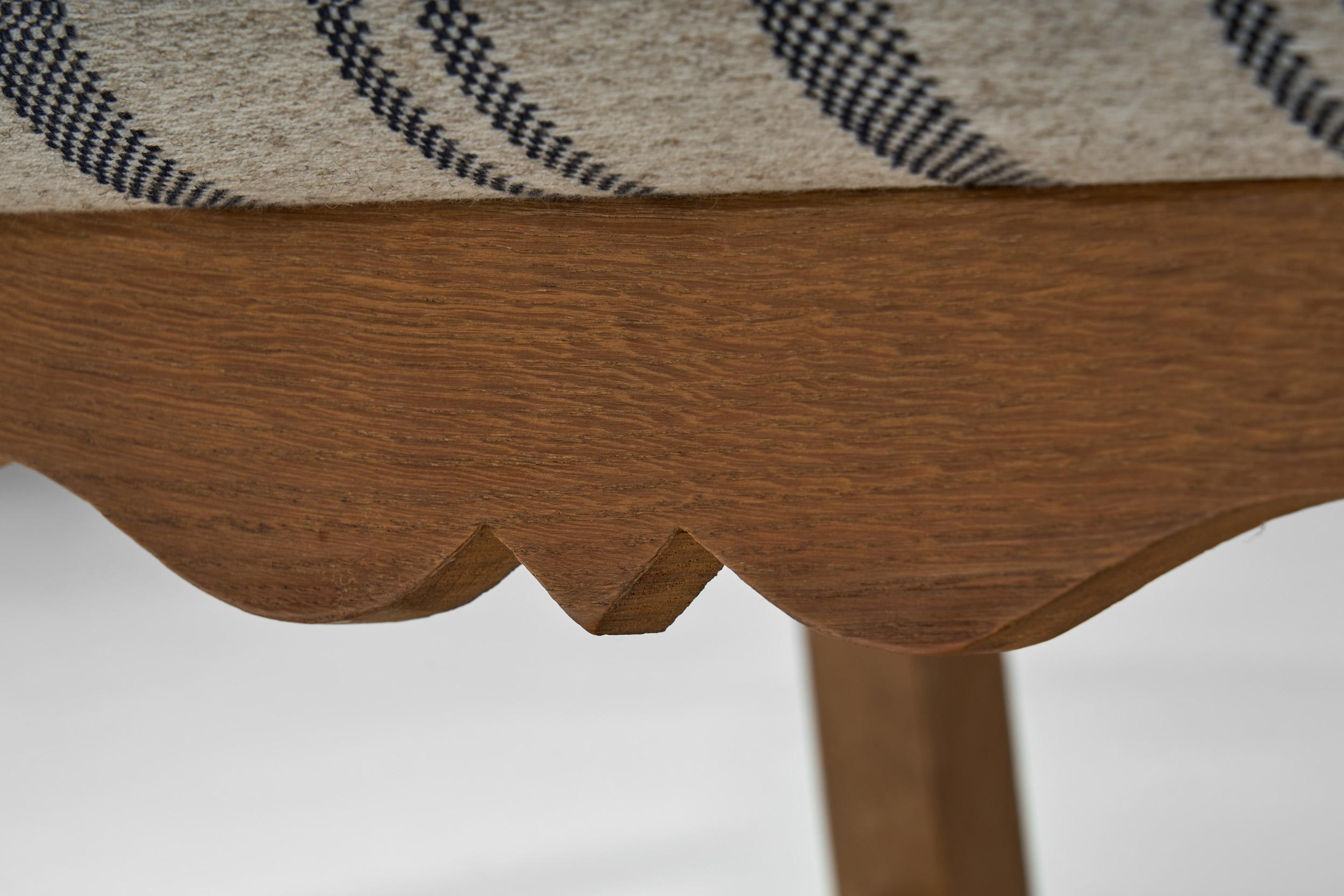 Paire de fauteuils en Oak danois, Danemark, années 1970 en vente 9