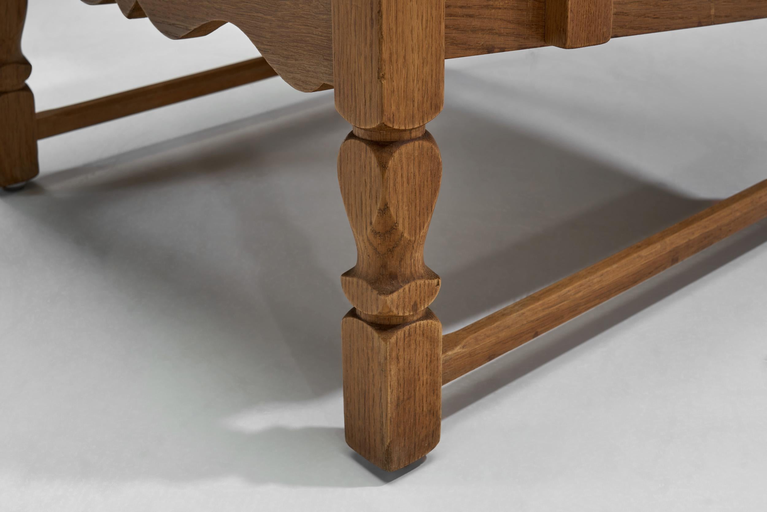 Paire de fauteuils en Oak danois, Danemark, années 1970 en vente 10