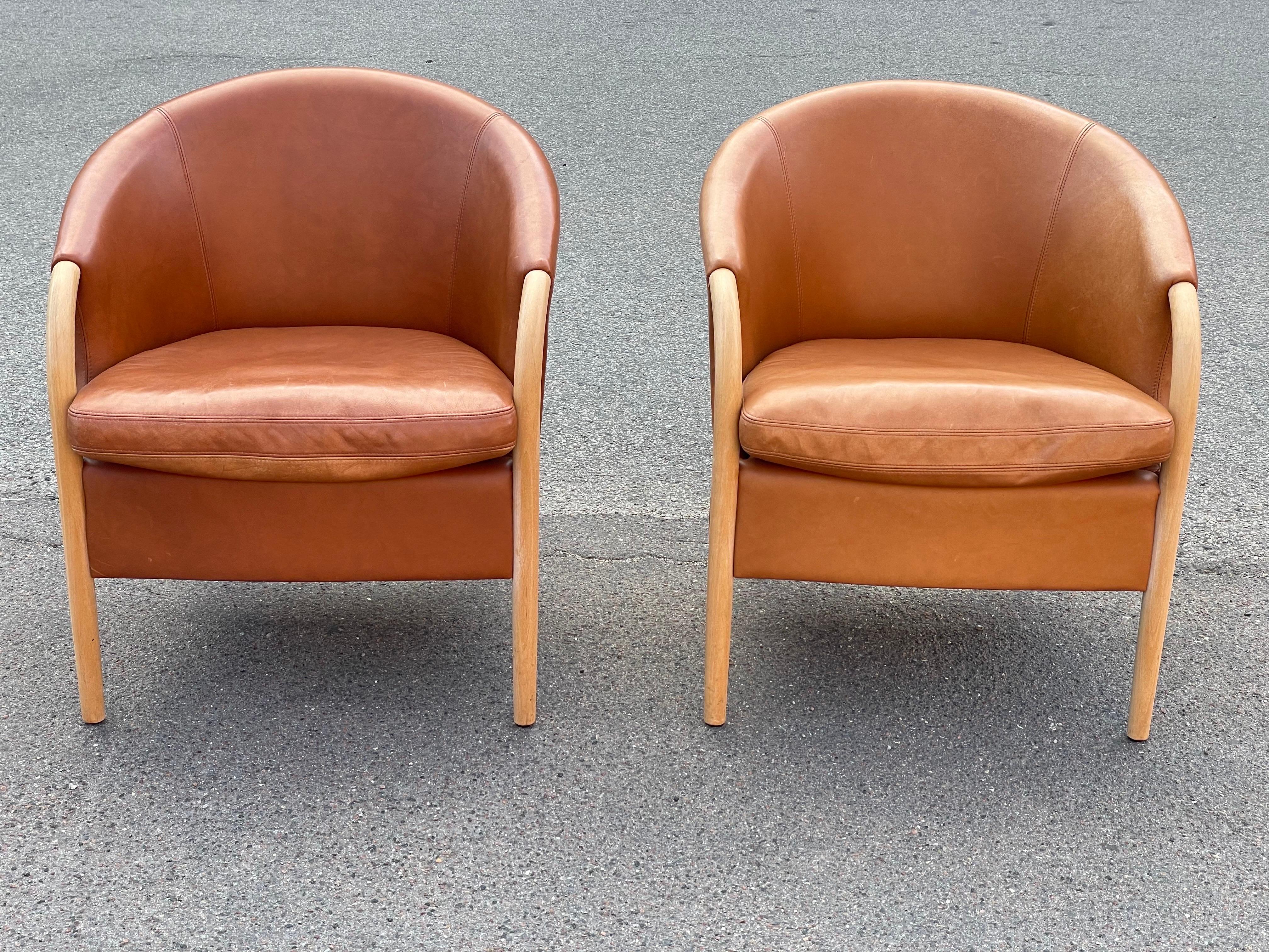 The Opus Chair, designed by Søren Nissen and Ebbe Gehl in 1982, exemplifies Danish modern design with its sleek, functional lines. The chair's unique design features front legs that seamlessly extend into the arms, creating a cohesive and elegant