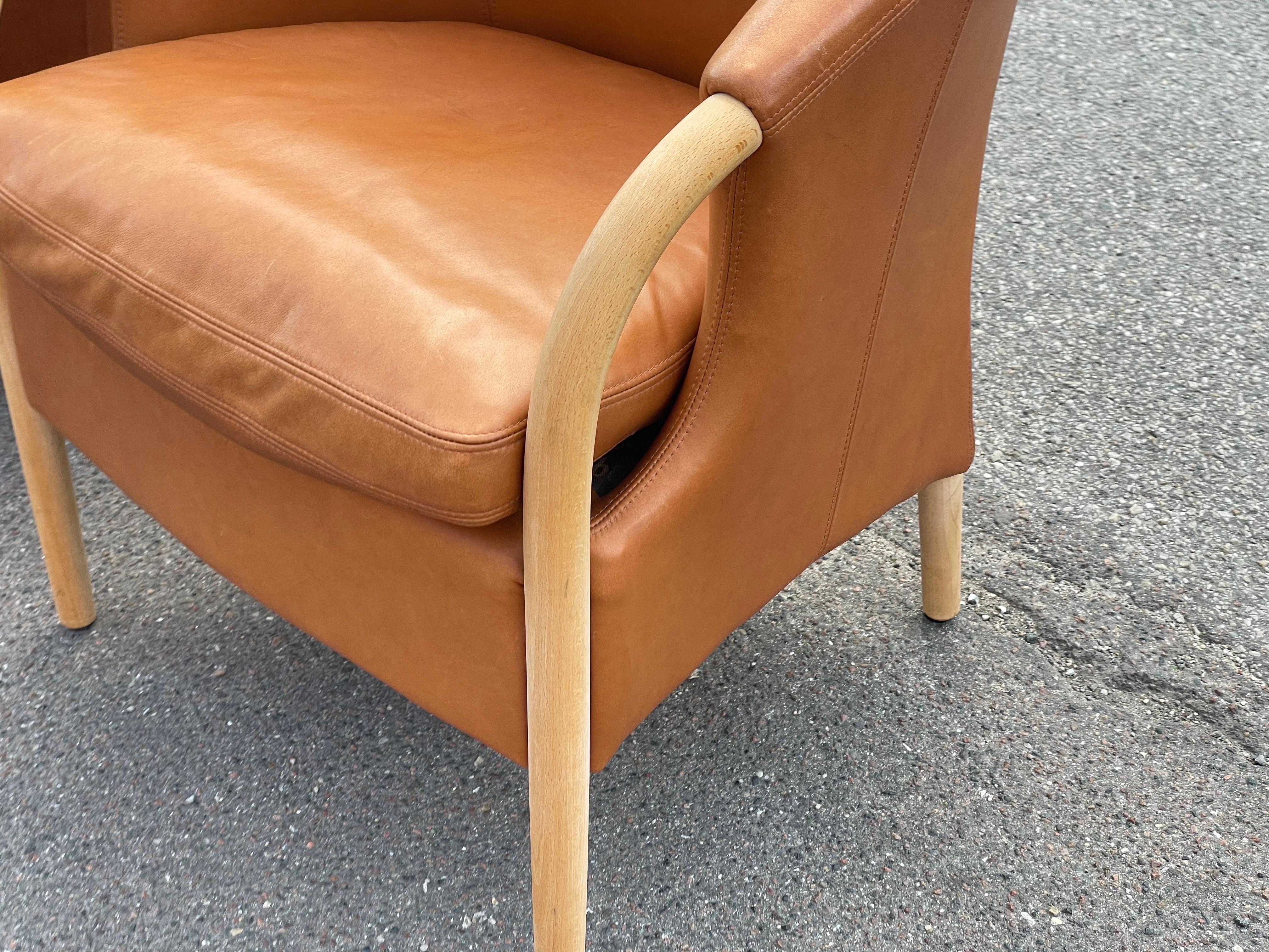 Leather A pair of Danish Søren Nissen & Ebbe Gehl 