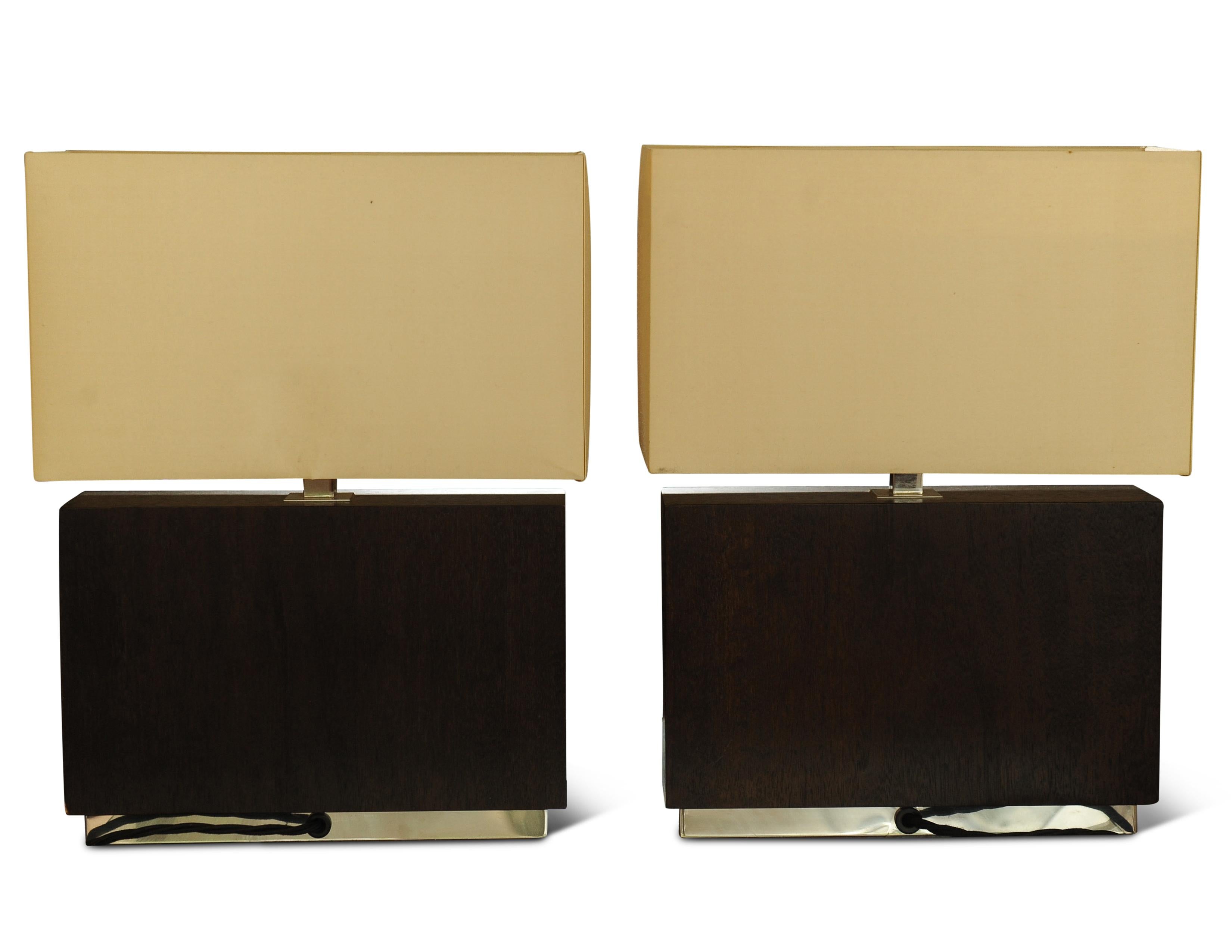 Pareja De Lámparas De Mesa David Linley Chelsea Sunburst Con Regulador De Intensidad en Bueno estado para la venta en Reading, Berkshire