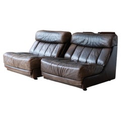 Pair of De Sede Lounge Chairs