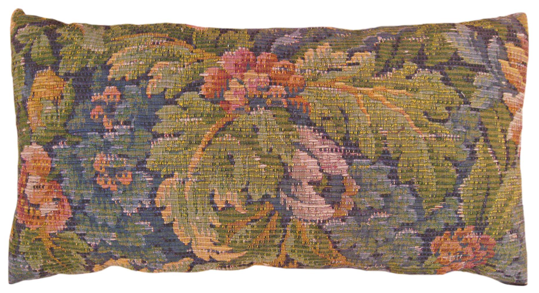 Dekorative antike Jacquard-Wandteppiche mit floralen Elementen, Paar im Angebot 2