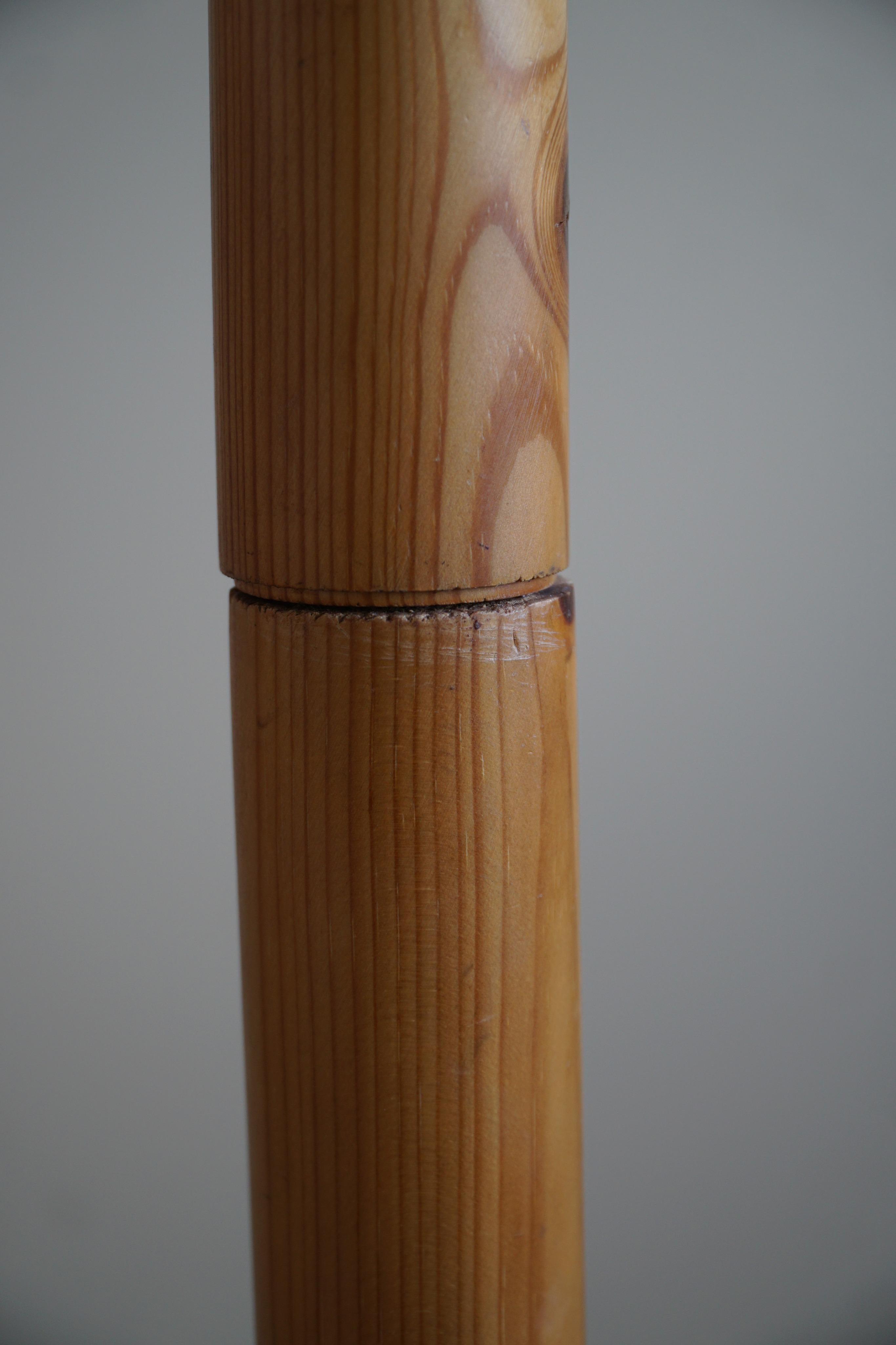 Pair of Decorative Coat Stands in Solid Pine, Danish Mid Century, 1970s For Sale 5