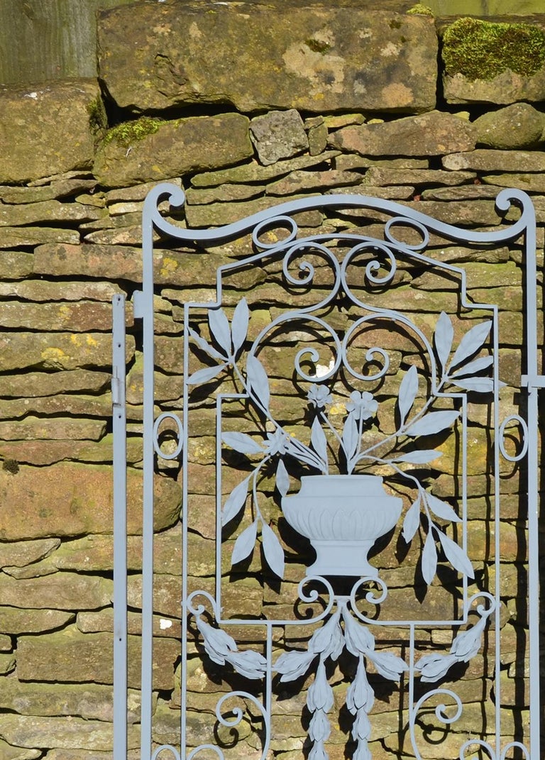 Pair of Decorative Garden Gates at 1stDibs
