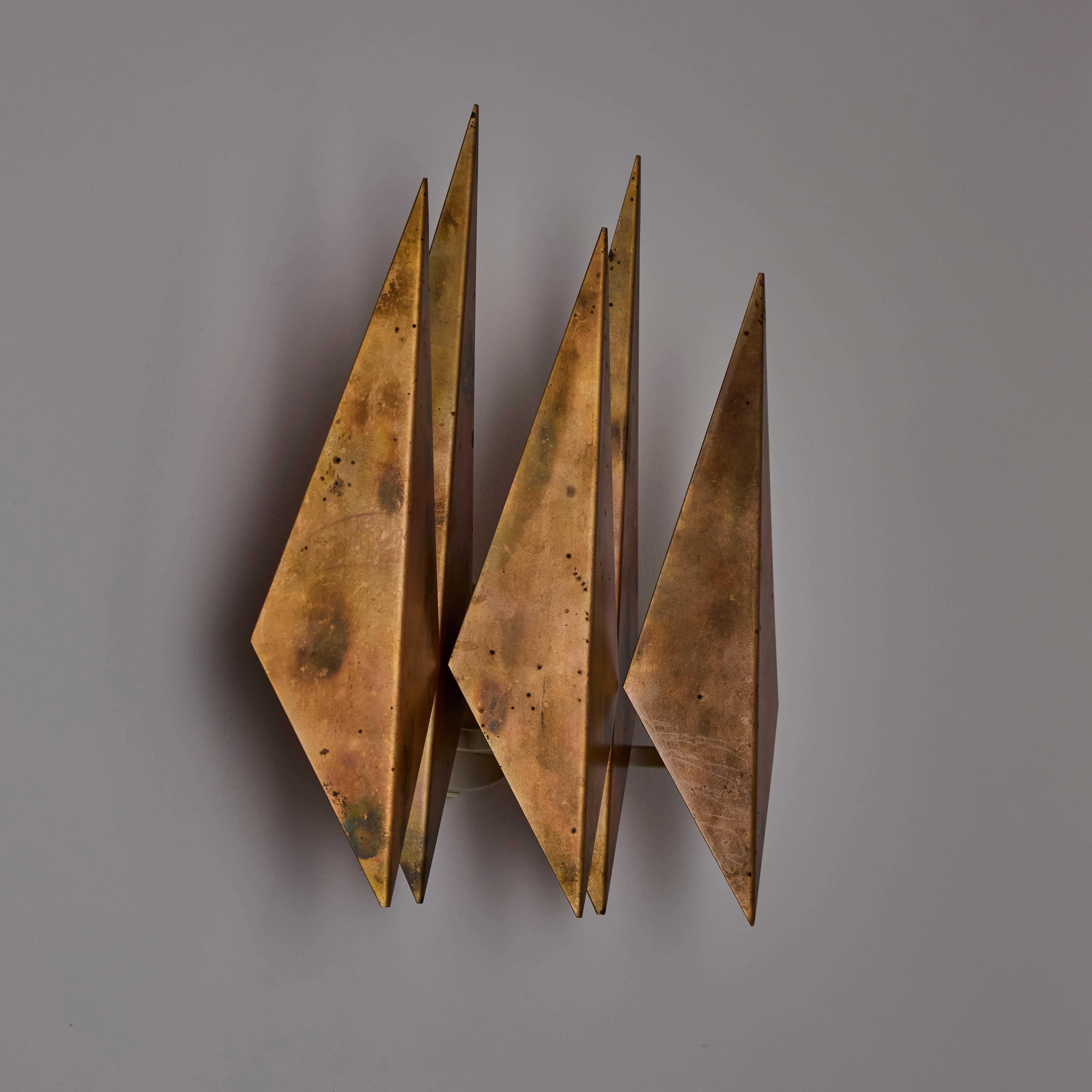 A pair of 'Diamant' Sconces by Svend Aage Holm Sørensen en vente 11