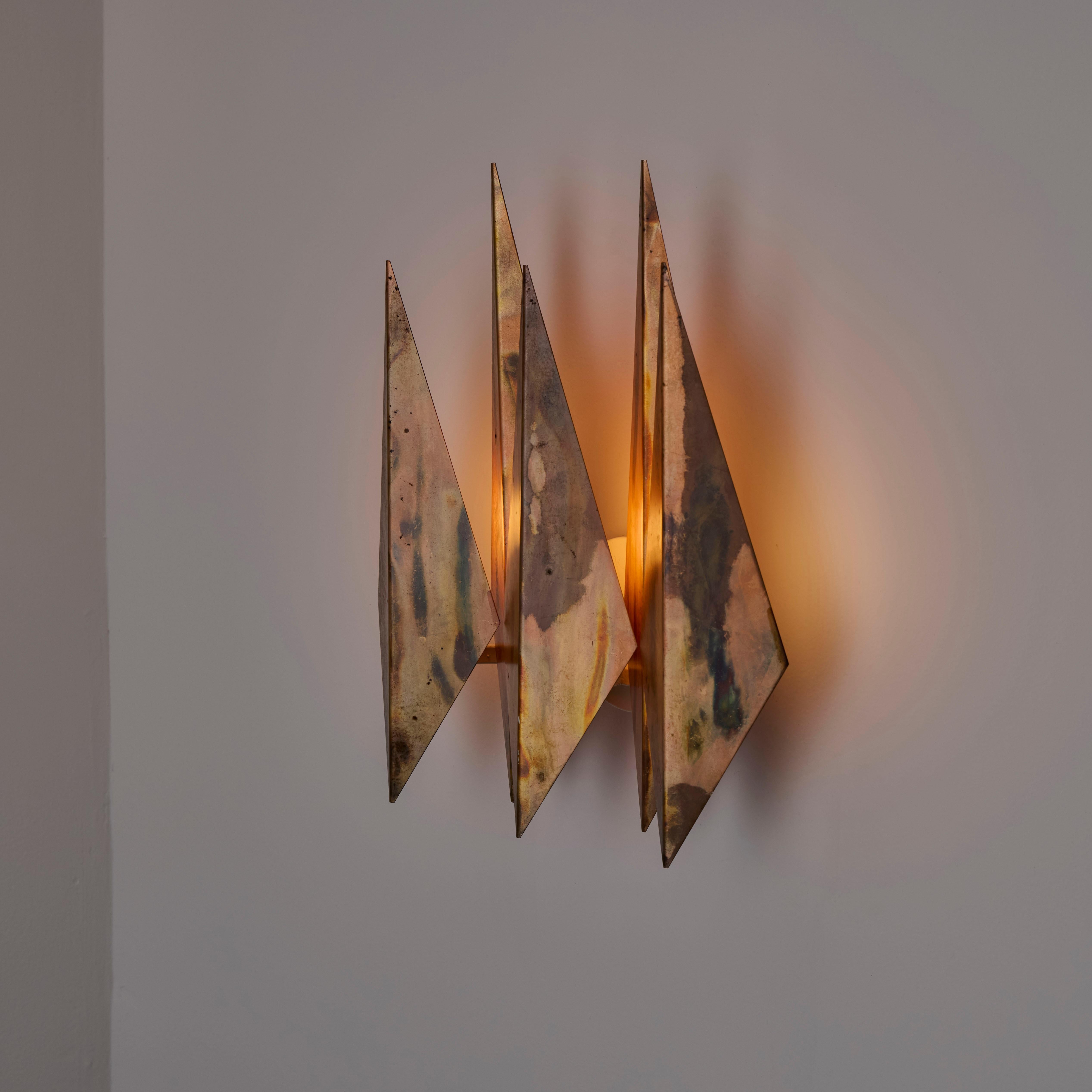 20ième siècle A pair of 'Diamant' Sconces by Svend Aage Holm Sørensen en vente