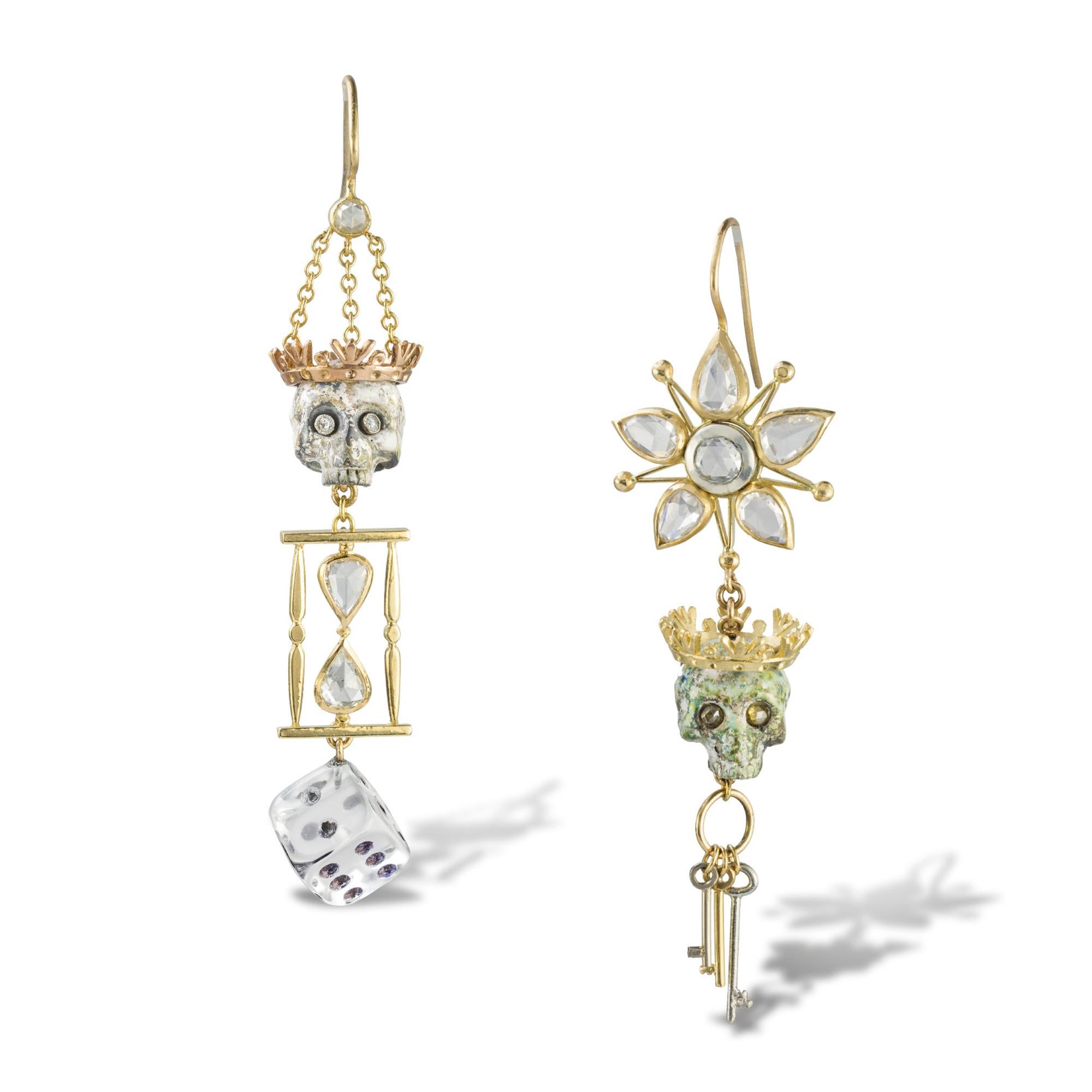 swarovski tarot earrings