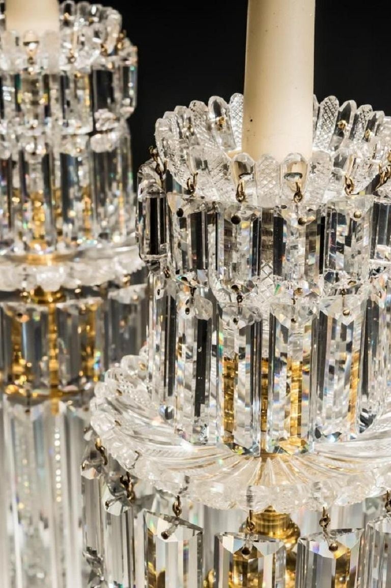 Pair Of Double Tier Lustres Attributed To John Blades For Sale At 1stDibs pair-of-double-tier-lustres-attributed-to-john-blades-for-sale-at-1stdibs