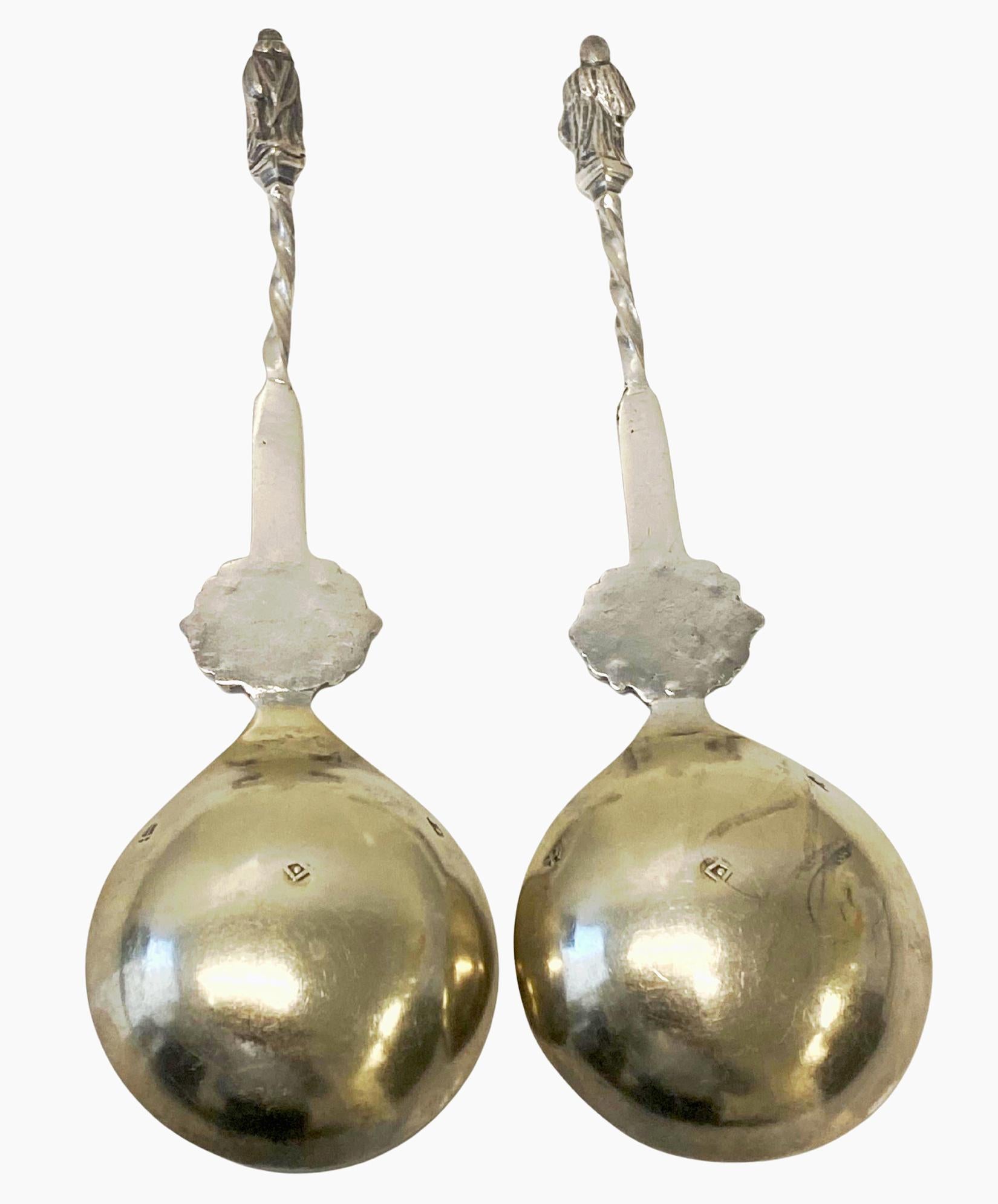 Argento Antico cucchiaio Apostolo olandese in argento C.C. in vendita