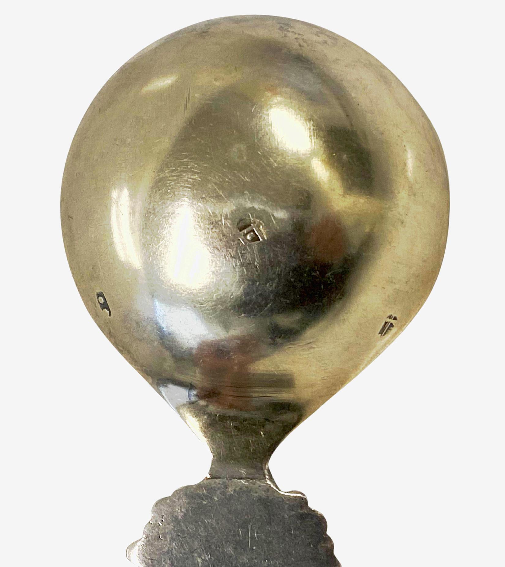 Antico cucchiaio Apostolo olandese in argento C.C. in vendita 2